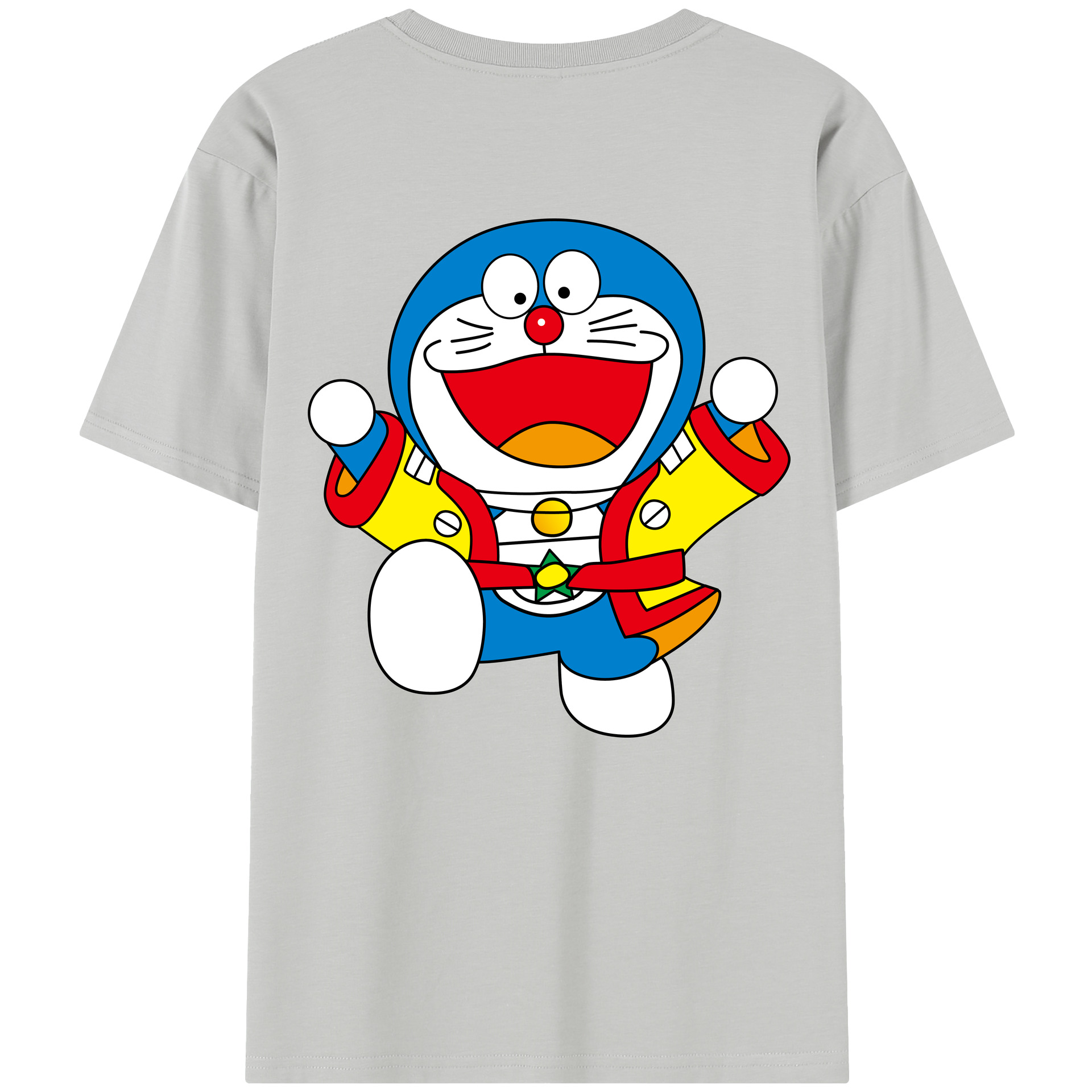 （画像用） ドラえもん Doraemon レディース半袖Tシャツ(バックプリント)