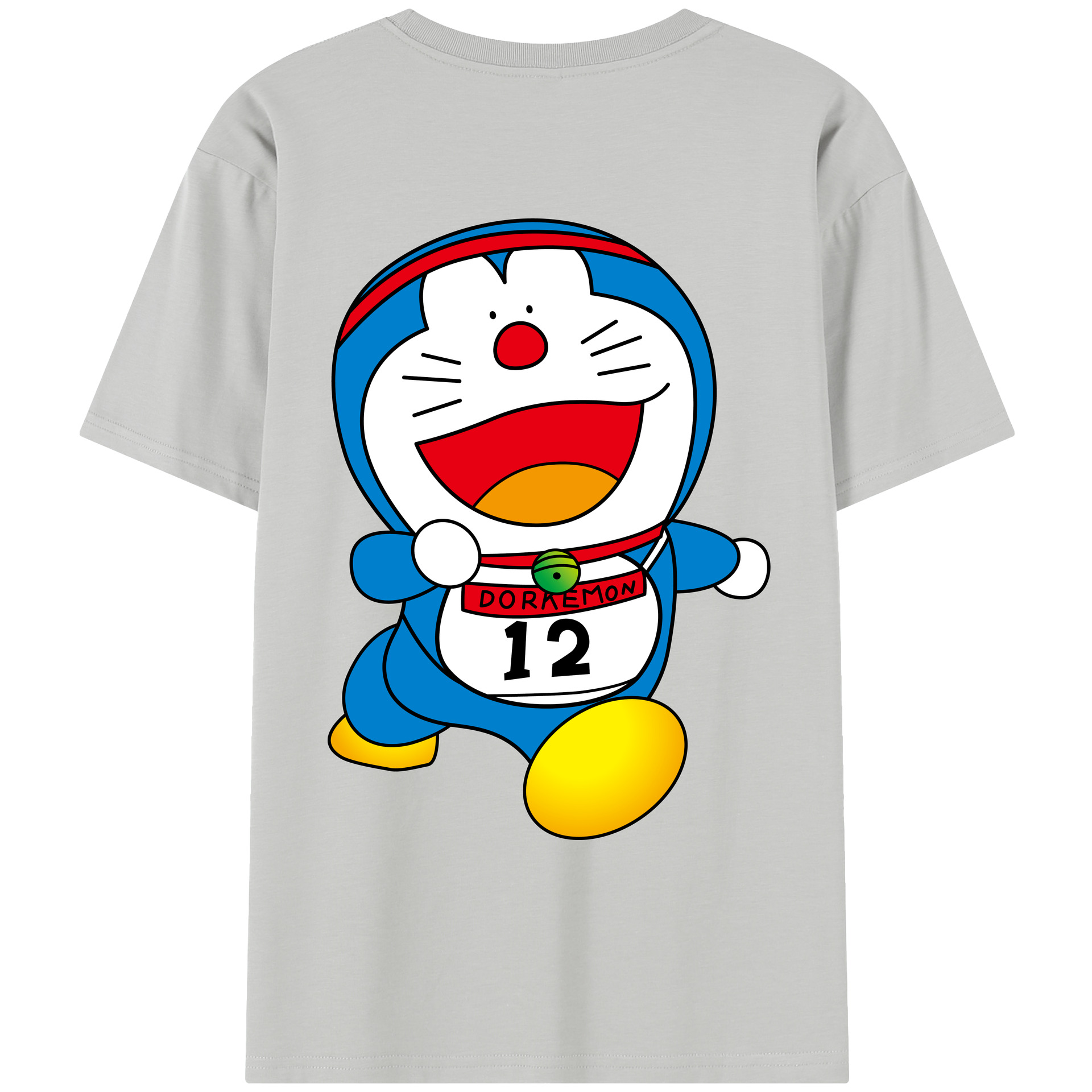 （画像用） ドラえもん Doraemon レディース半袖Tシャツ(バックプリント)