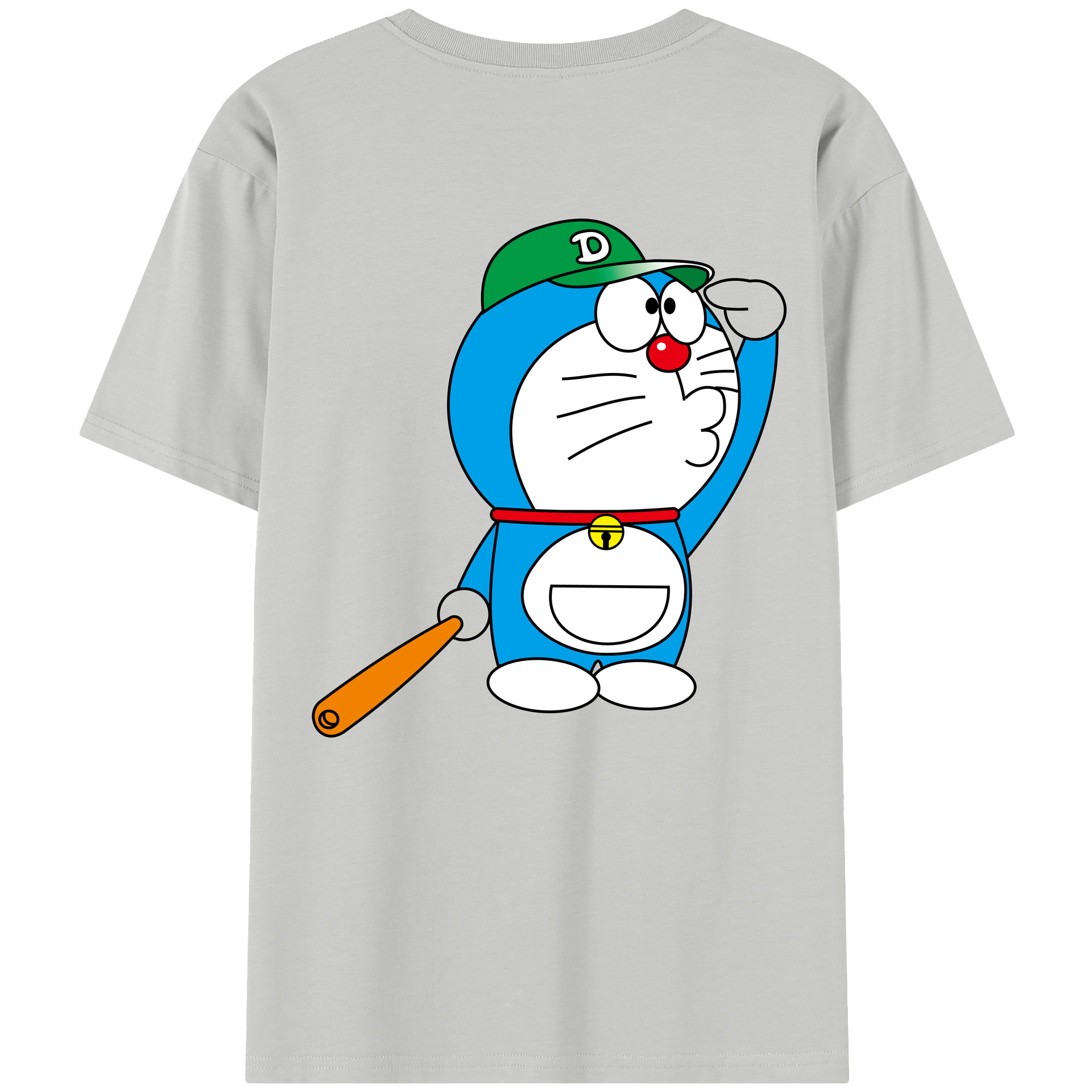 （画像用） ドラえもん Doraemon レディース半袖Tシャツ(バックプリント)