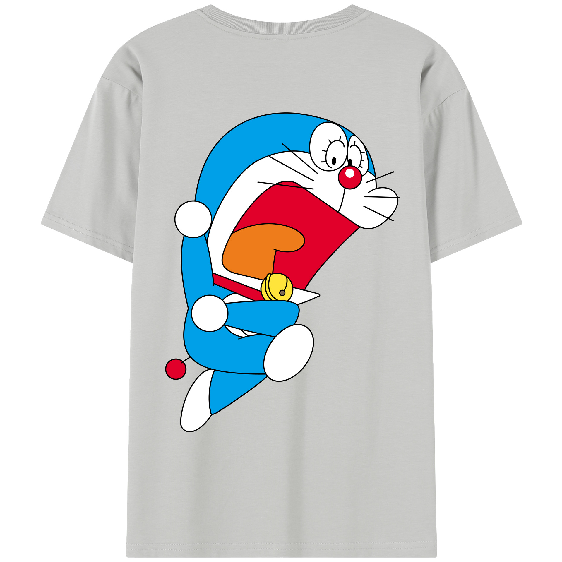 （画像用） ドラえもん Doraemon レディース半袖Tシャツ(バックプリント)