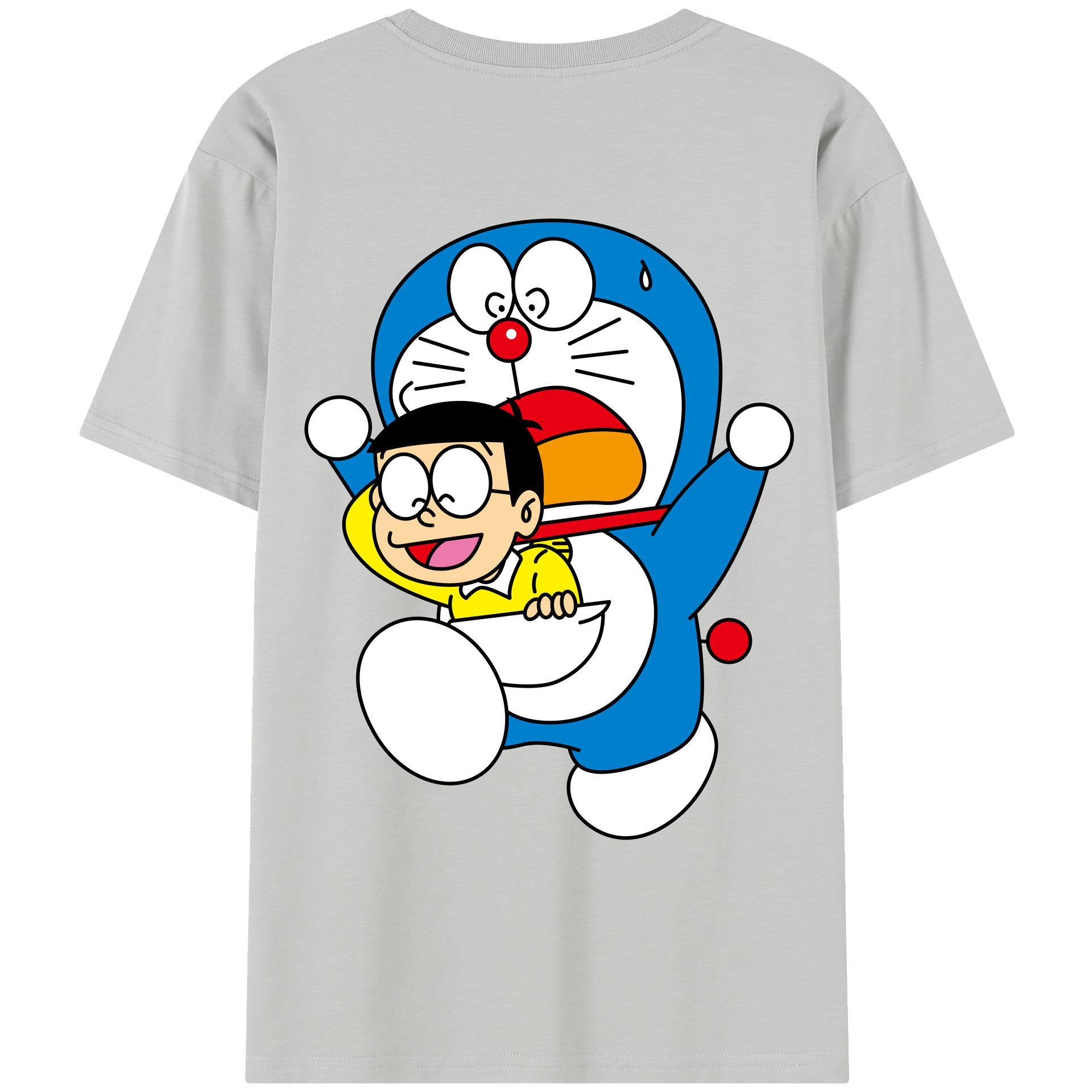 （画像用） ドラえもん Doraemon レディース半袖Tシャツ(バックプリント)