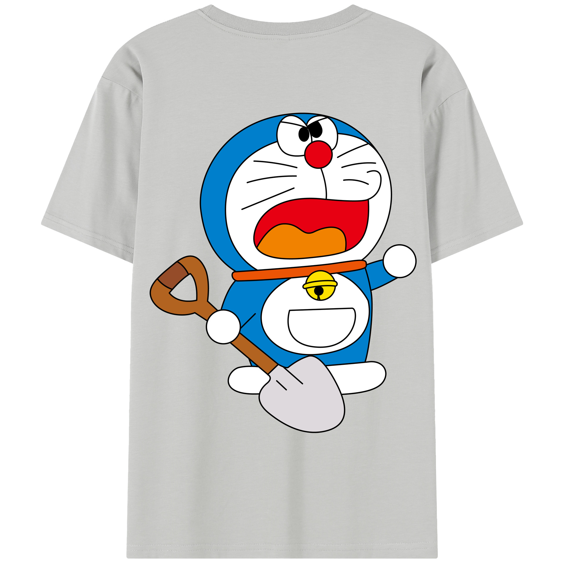 （画像用） ドラえもん Doraemon レディース半袖Tシャツ(バックプリント)