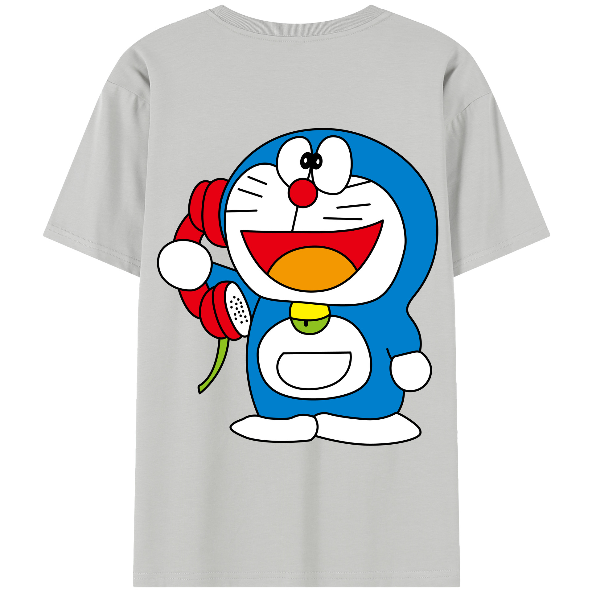 （画像用） ドラえもん Doraemon レディース半袖Tシャツ(バックプリント)