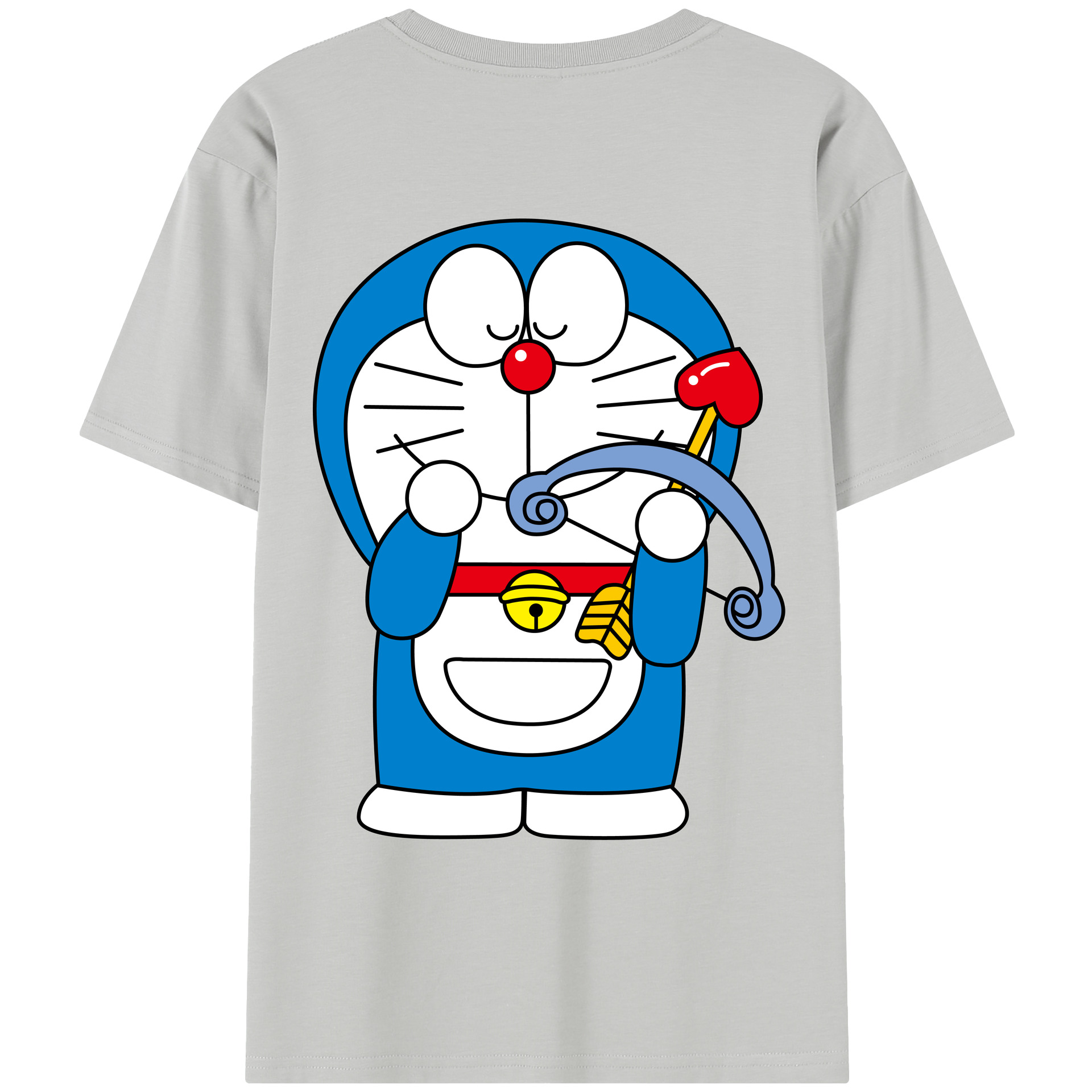 （画像用） ドラえもん Doraemon レディース半袖Tシャツ(バックプリント)