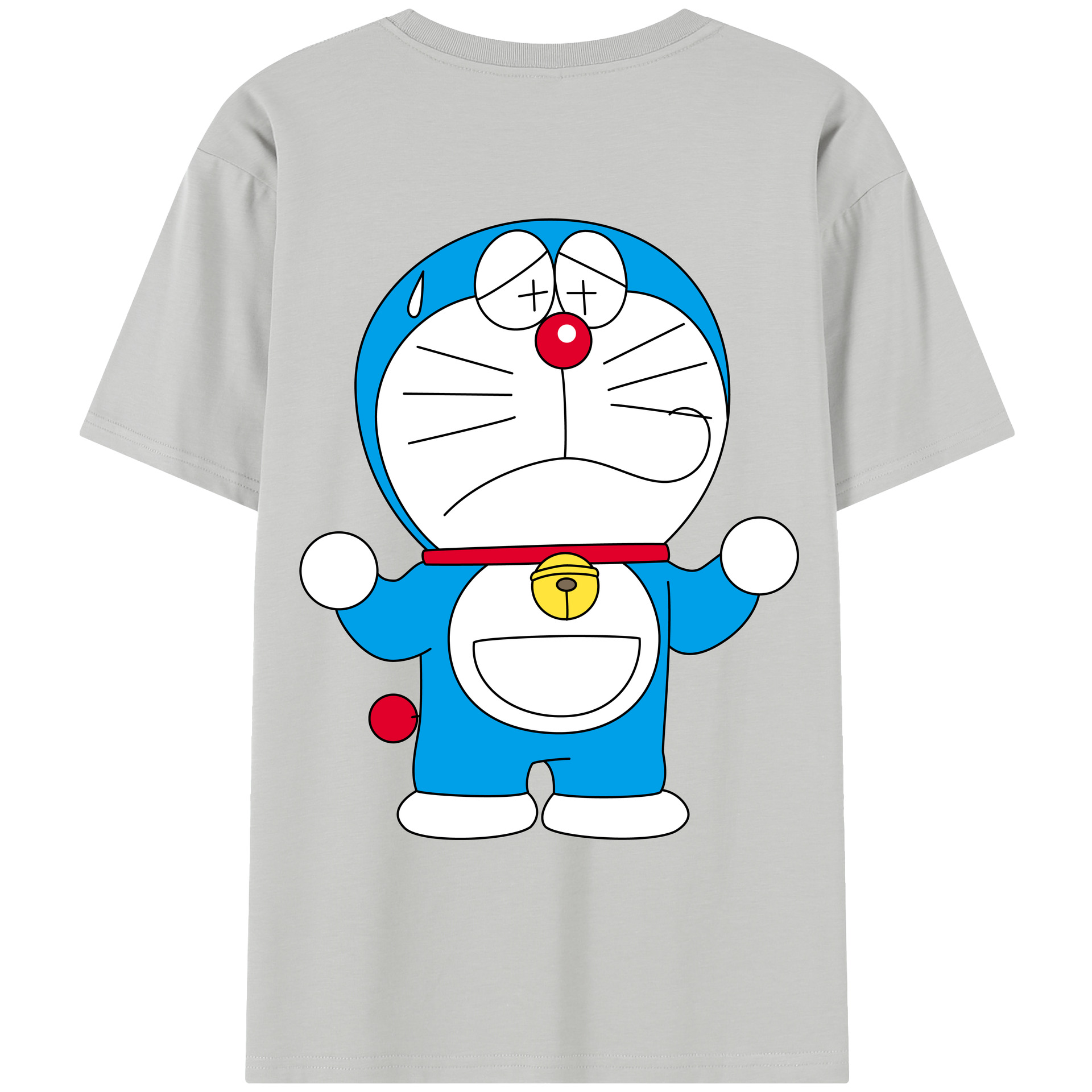 （画像用） ドラえもん Doraemon レディース半袖Tシャツ(バックプリント)
