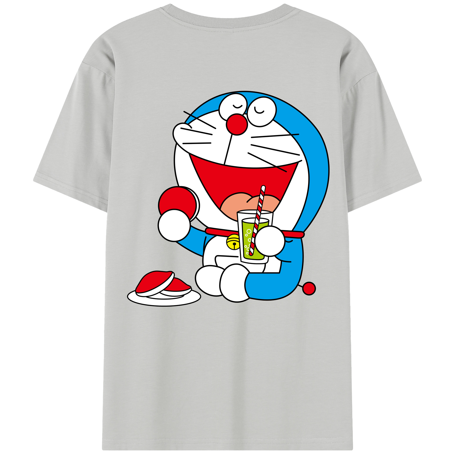（画像用） ドラえもん Doraemon レディース半袖Tシャツ(バックプリント)