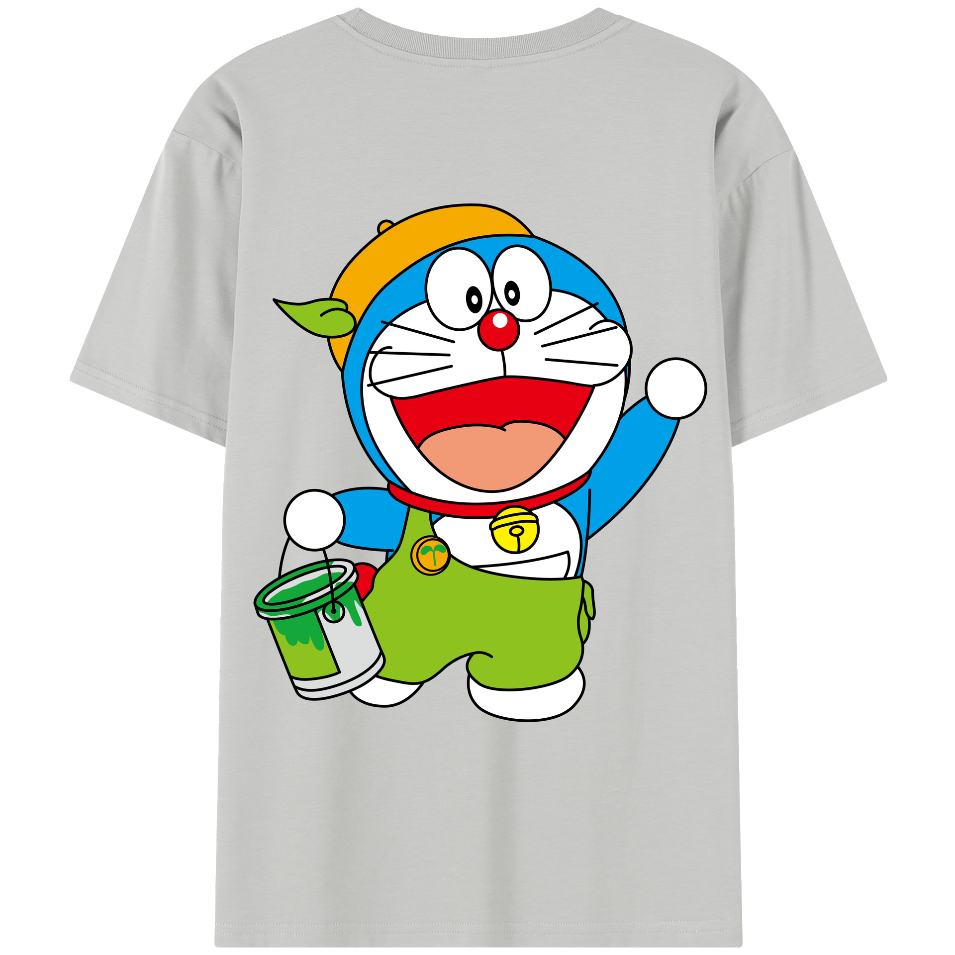 （画像用） ドラえもん Doraemon レディース半袖Tシャツ(バックプリント)
