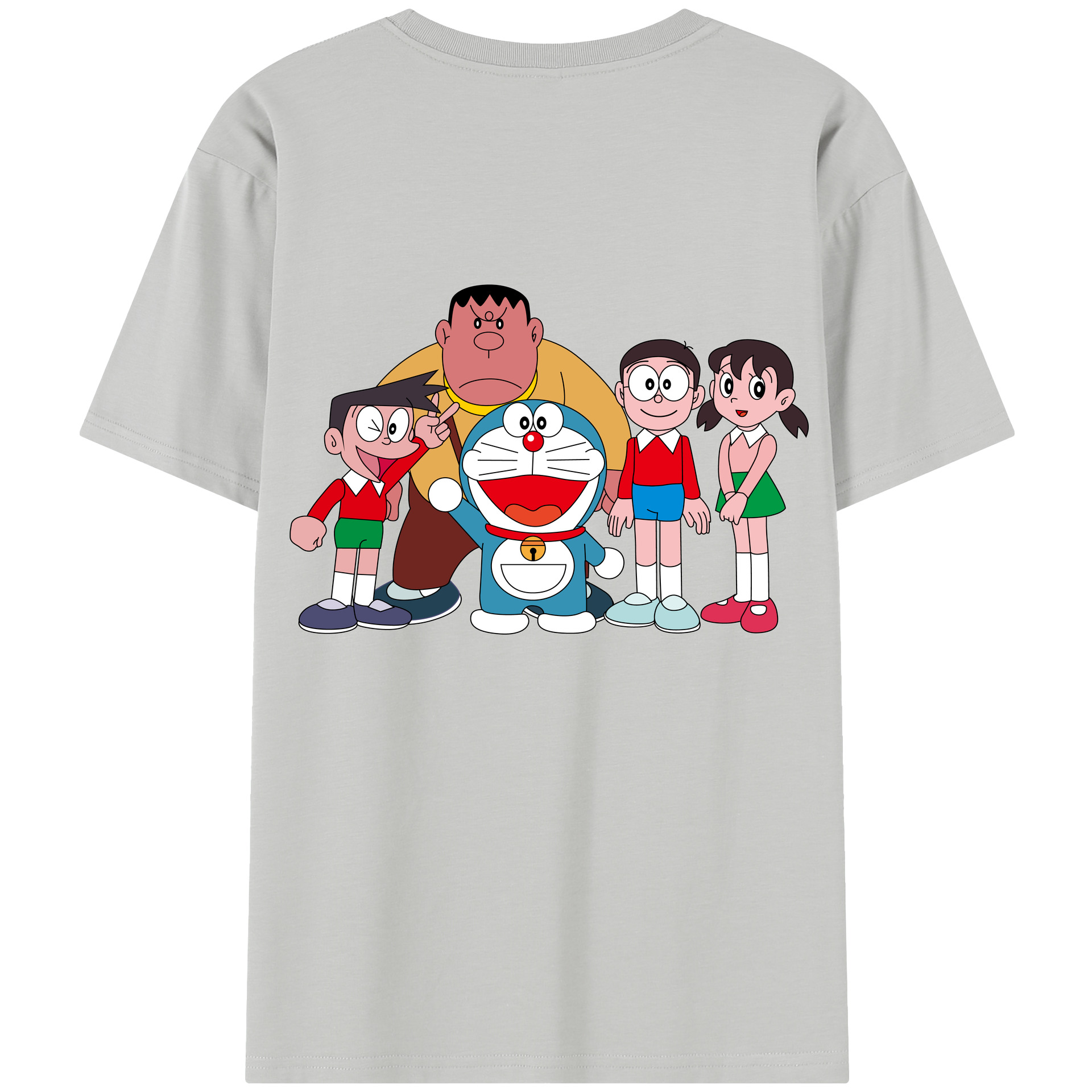 （画像用） ドラえもん 骨川 スネ夫 Doraemon Honekawa Suneo レディース半袖Tシャツ(バックプリント)