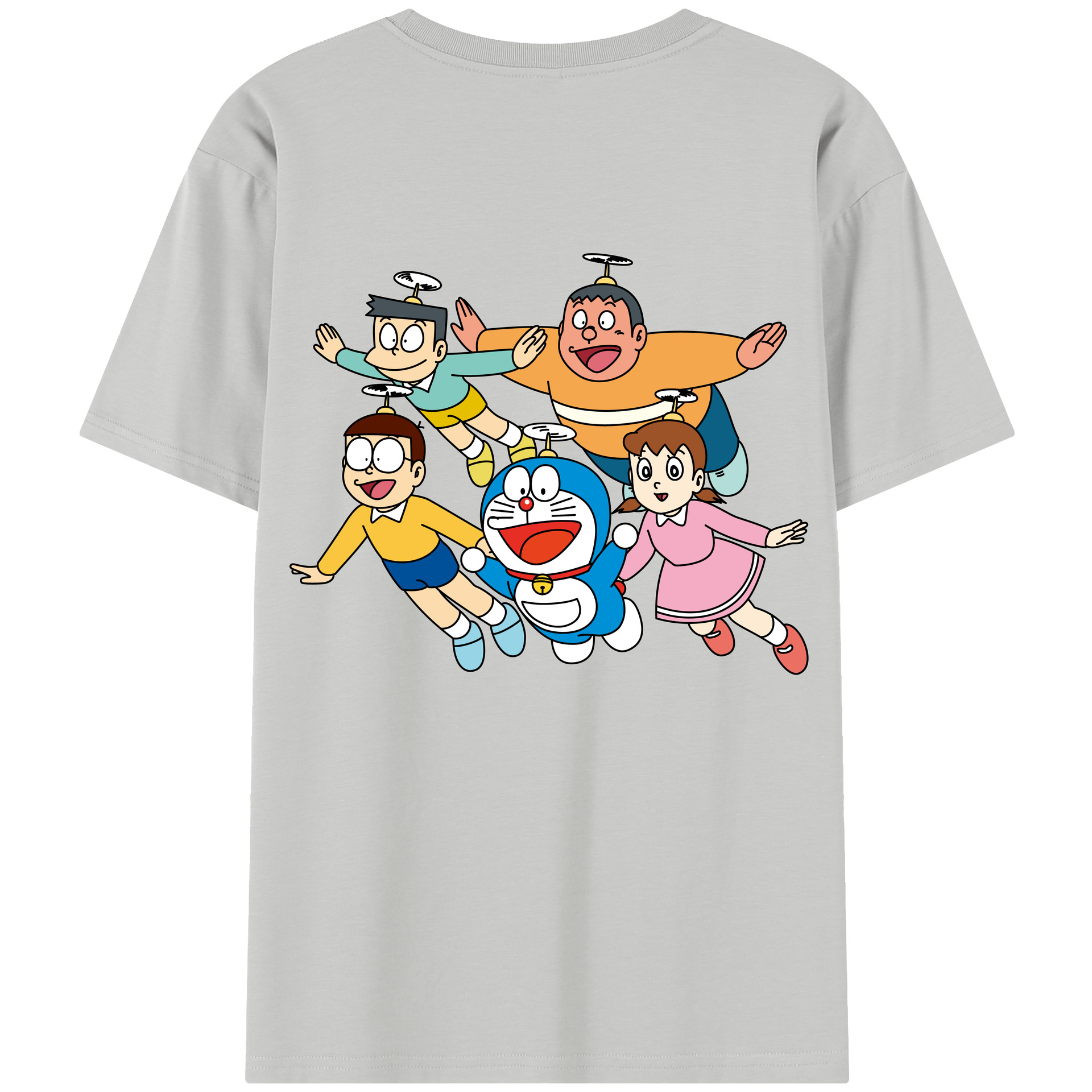 （画像用） ドラえもん 骨川 スネ夫 Doraemon Honekawa Suneo レディース半袖Tシャツ(バックプリント)