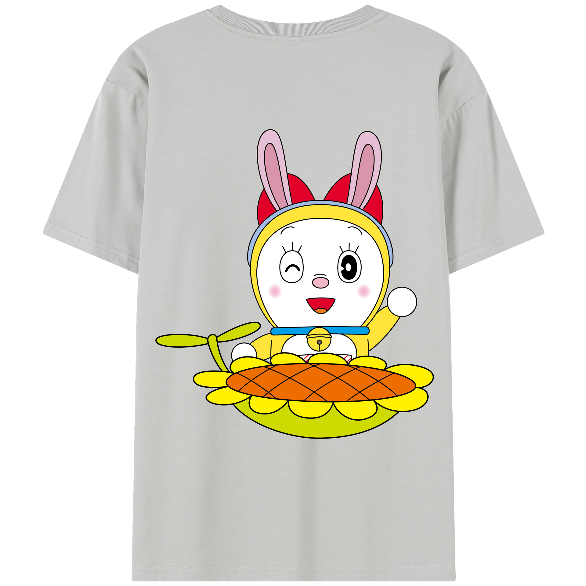 （画像用） ドラえもん ドラミ Doraemon Dorami レディース半袖Tシャツ(バックプリント)