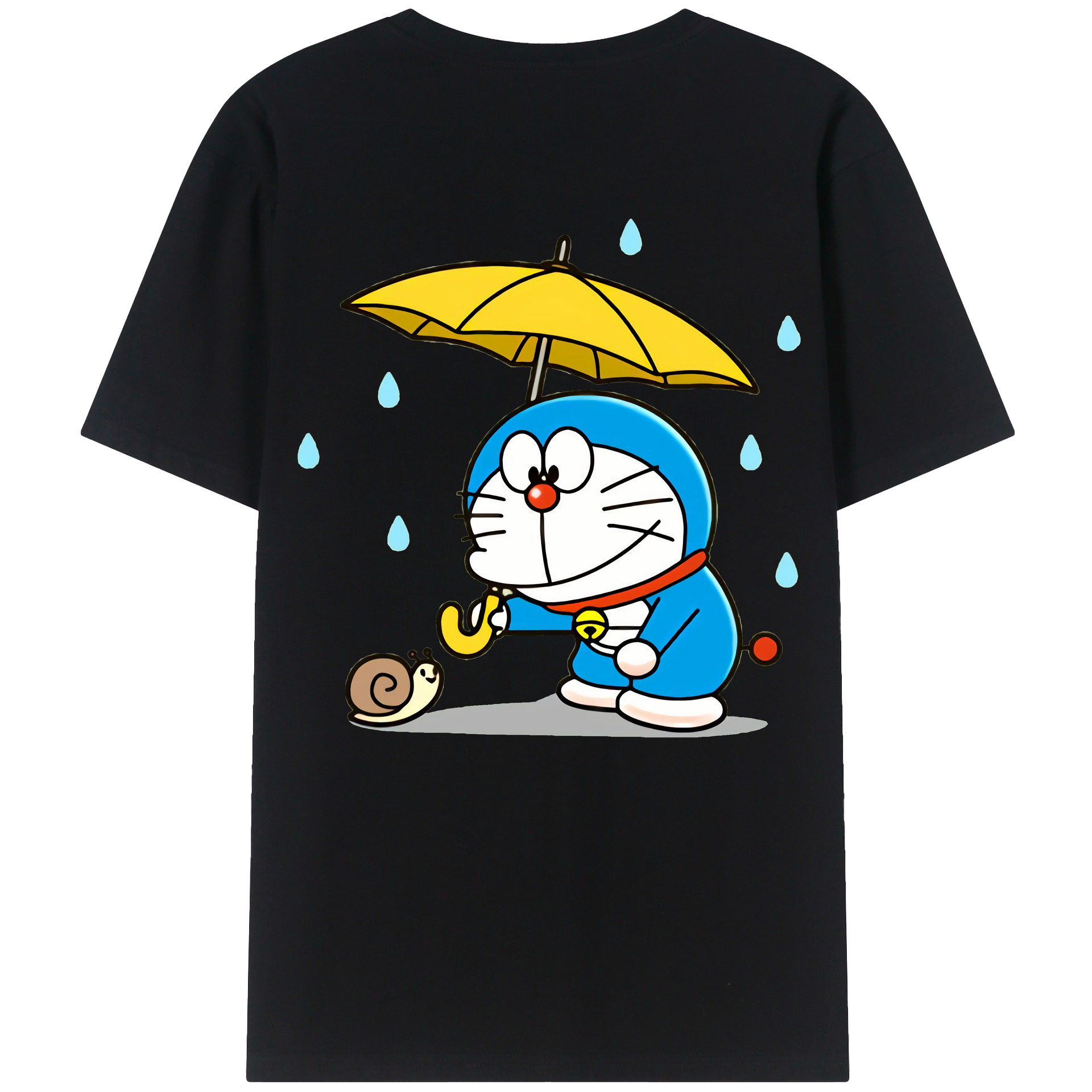 （画像用） ドラえもん Doraemon レディース半袖Tシャツ(バックプリント)