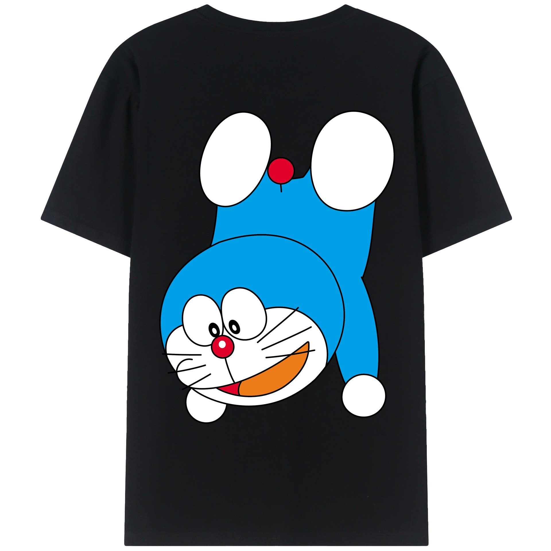 （画像用） ドラえもん Doraemon レディース半袖Tシャツ(バックプリント)
