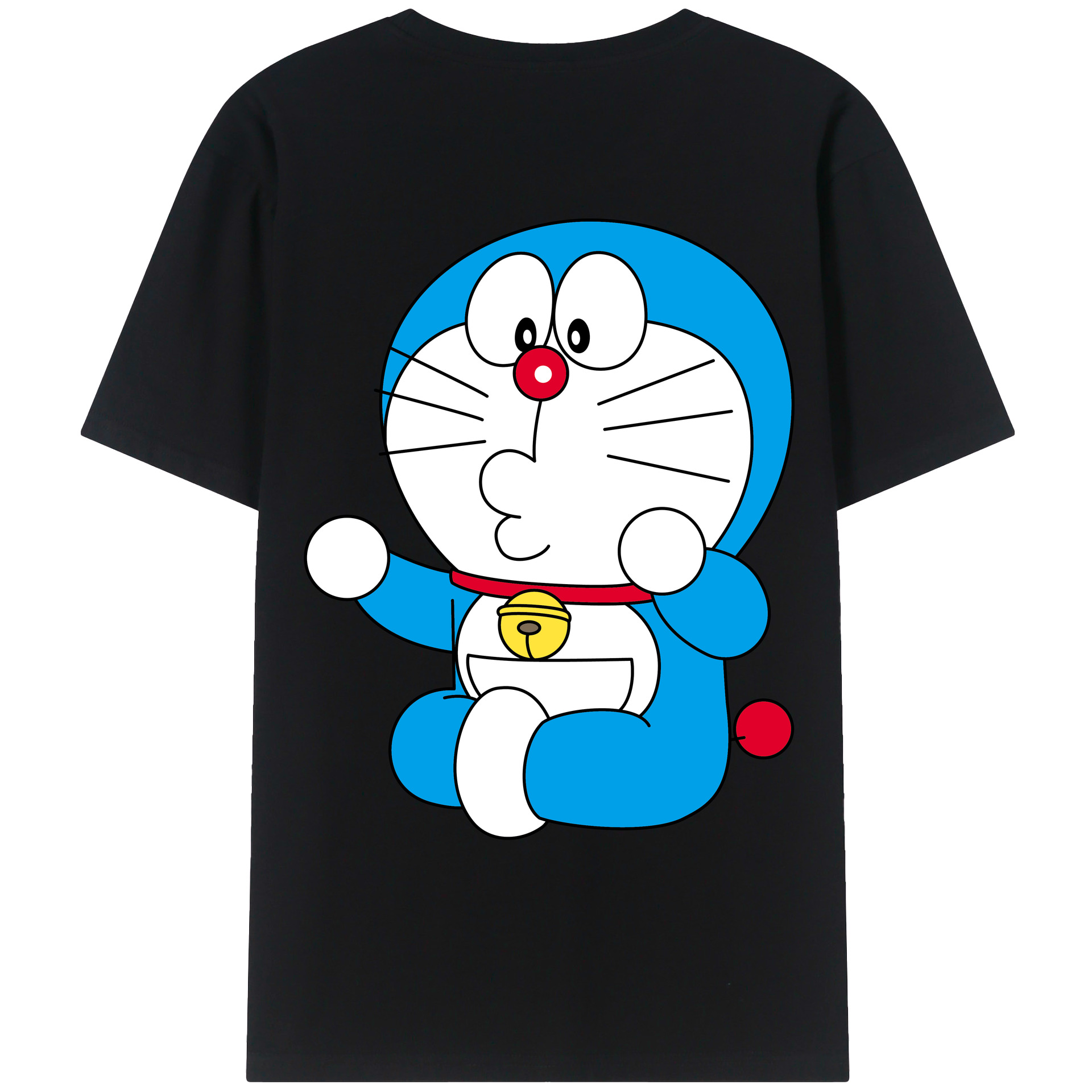（画像用） ドラえもん Doraemon レディース半袖Tシャツ(バックプリント)