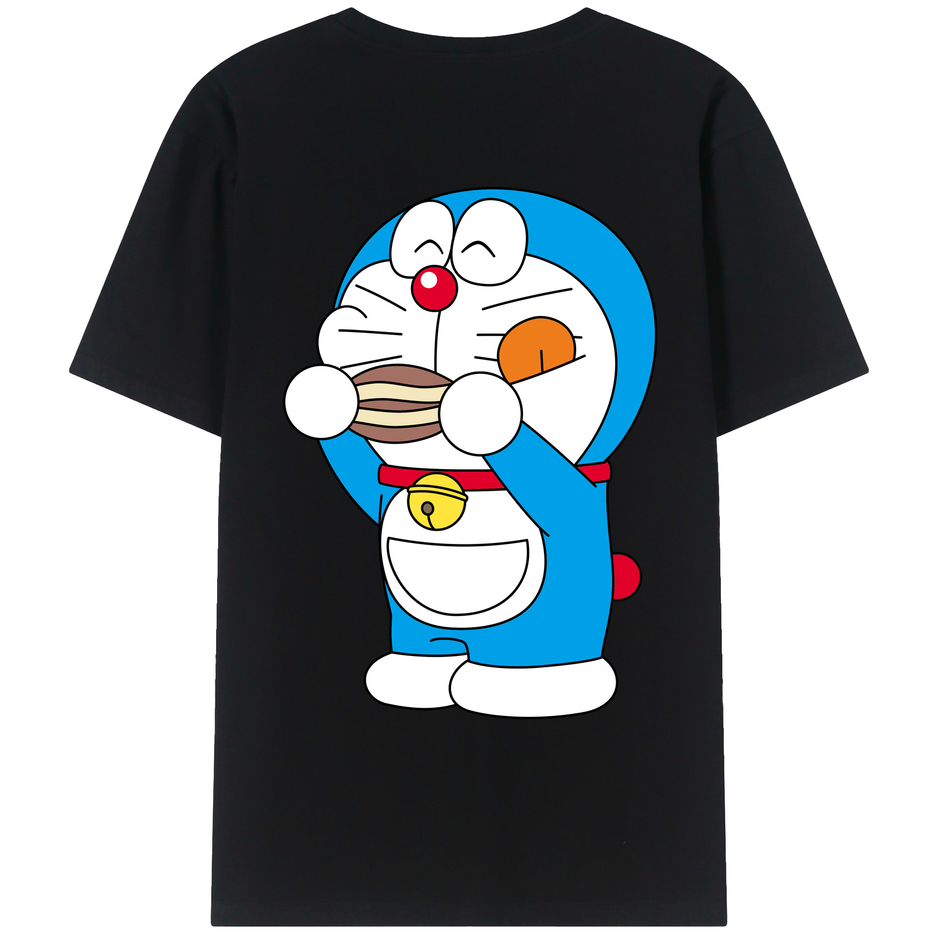 （画像用） ドラえもん Doraemon レディース半袖Tシャツ(バックプリント)