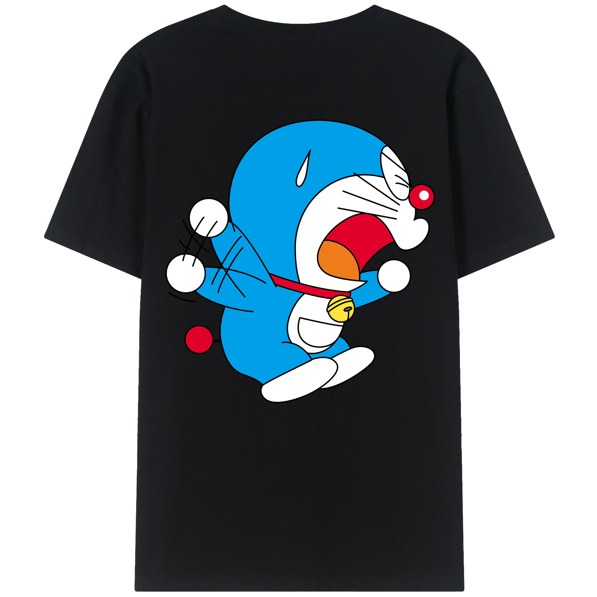 （画像用） ドラえもん Doraemon レディース半袖Tシャツ(バックプリント)