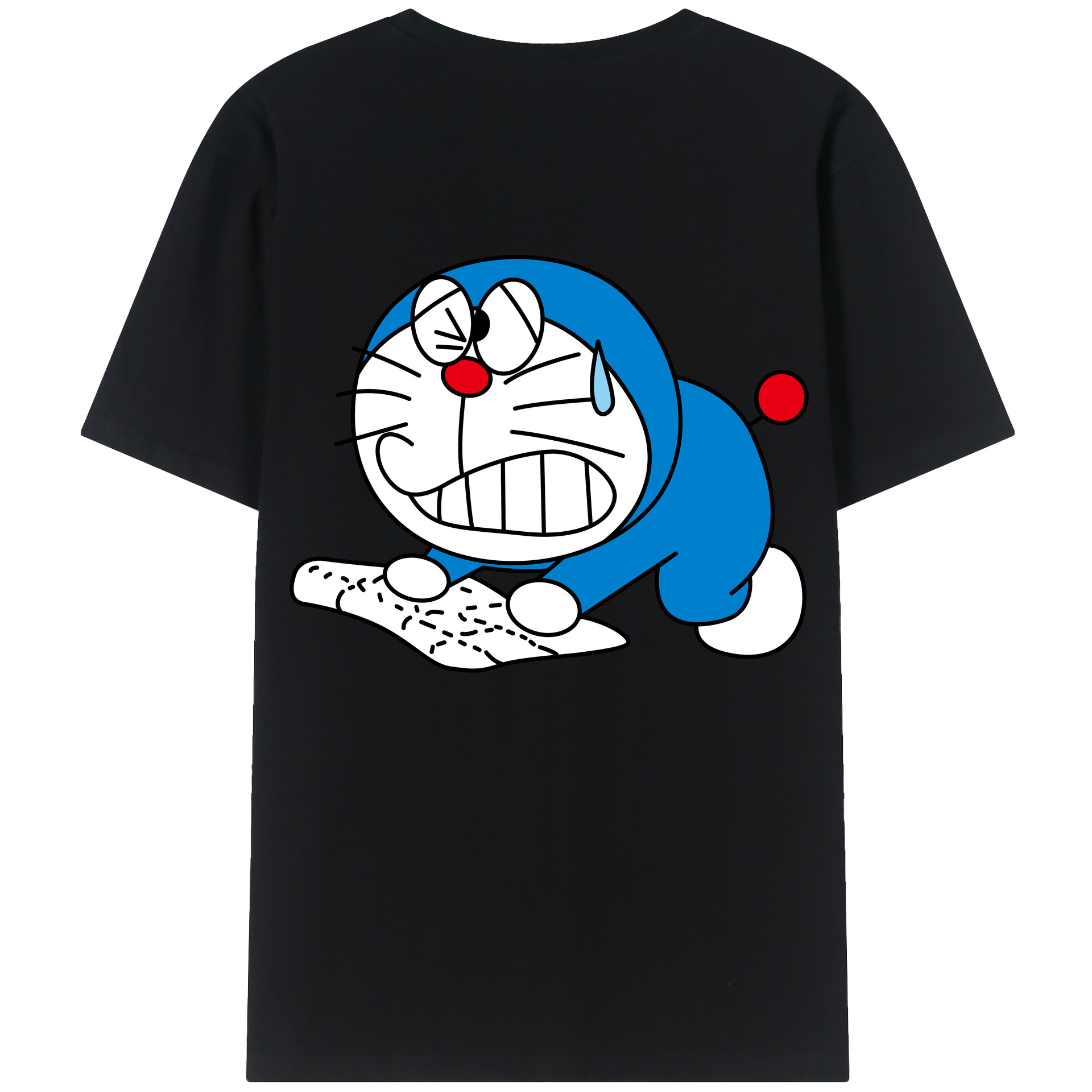 （画像用） ドラえもん Doraemon レディース半袖Tシャツ(バックプリント)