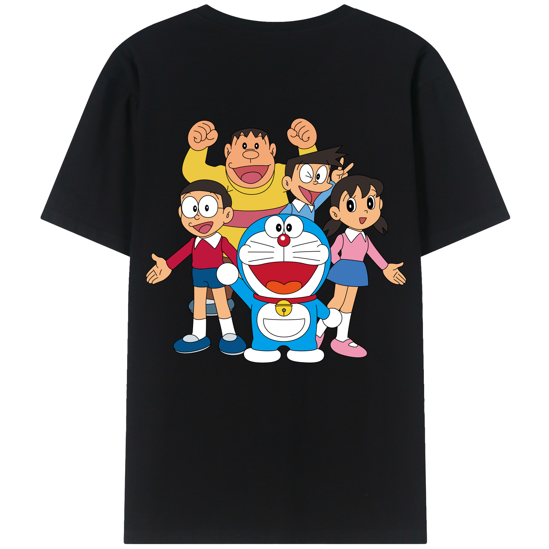 （画像用） ドラえもん 骨川 スネ夫 Doraemon Honekawa Suneo レディース半袖Tシャツ(バックプリント)