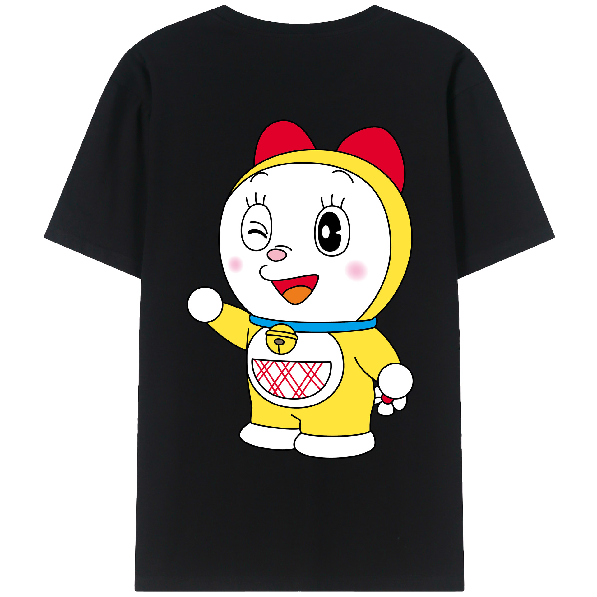 （画像用） ドラえもん ドラミ Doraemon Dorami レディース半袖Tシャツ(バックプリント)