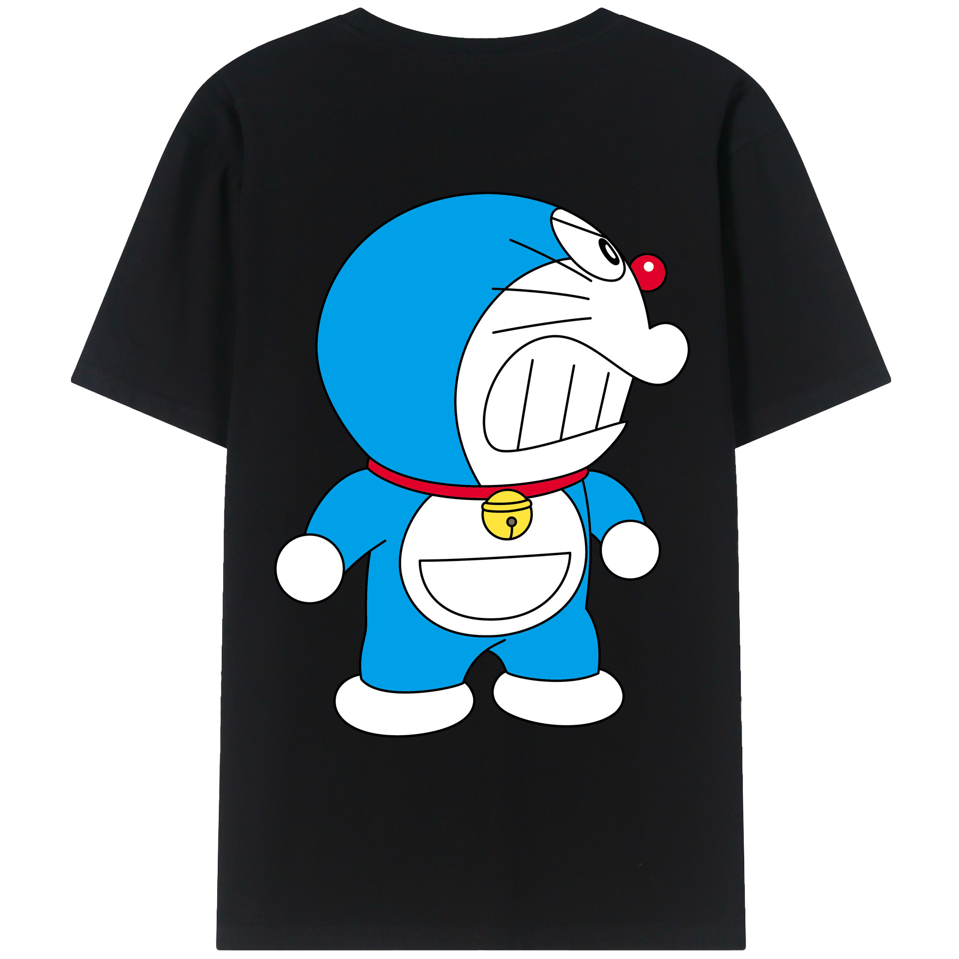 （画像用） ドラえもん Doraemon レディース半袖Tシャツ(バックプリント)