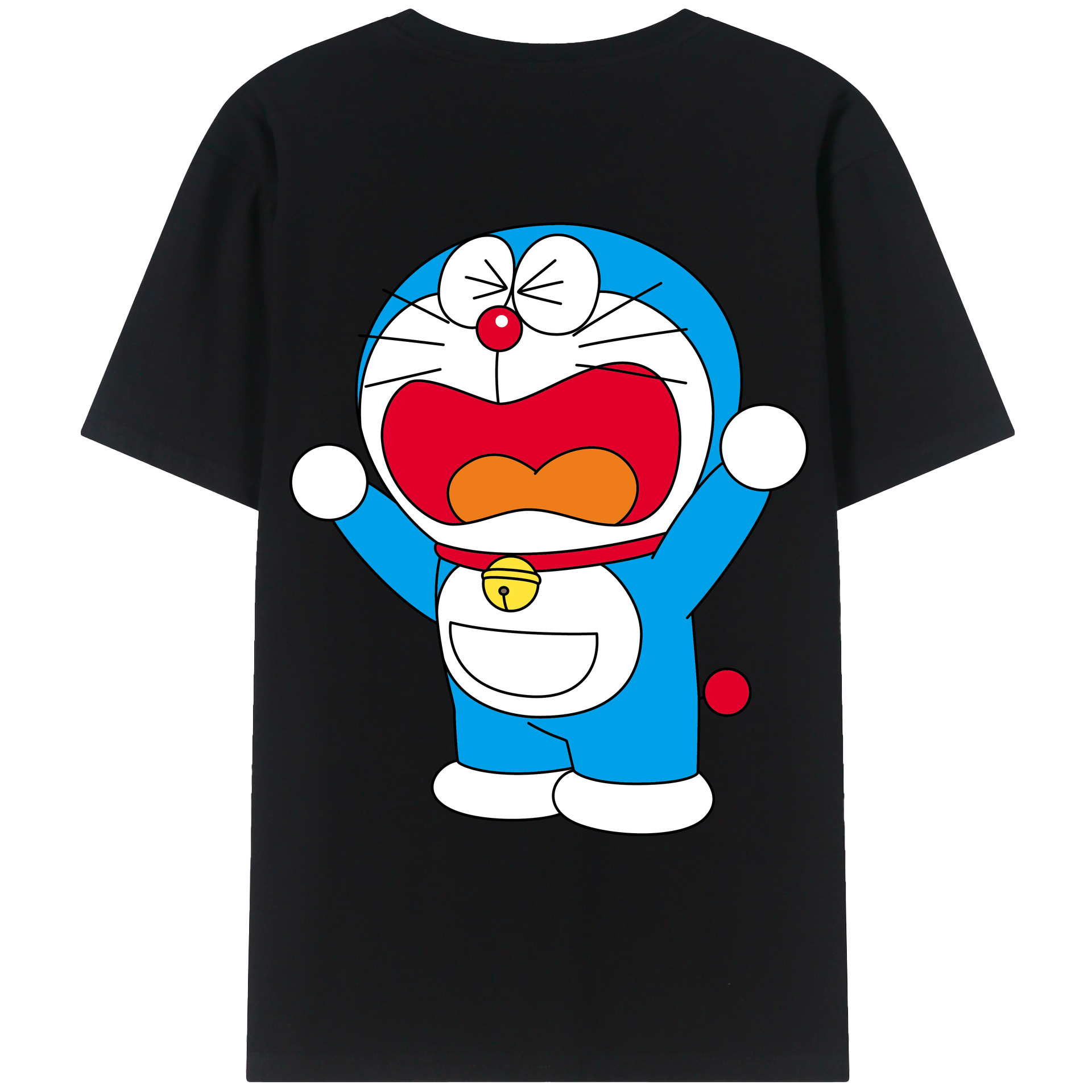 （画像用） ドラえもん Doraemon レディース半袖Tシャツ(バックプリント)