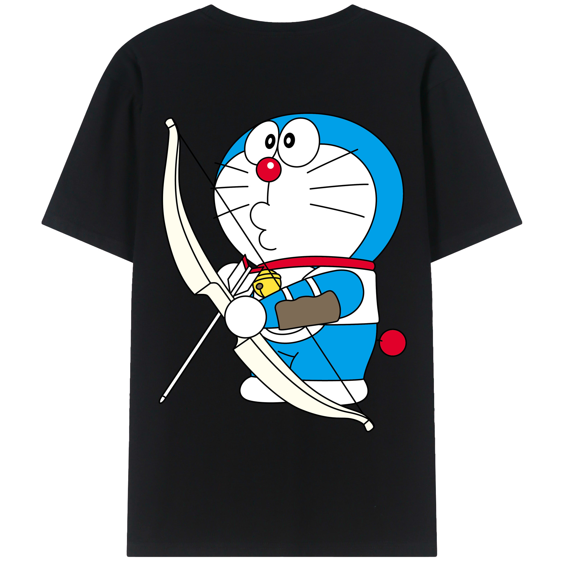 （画像用） ドラえもん Doraemon レディース半袖Tシャツ(バックプリント)