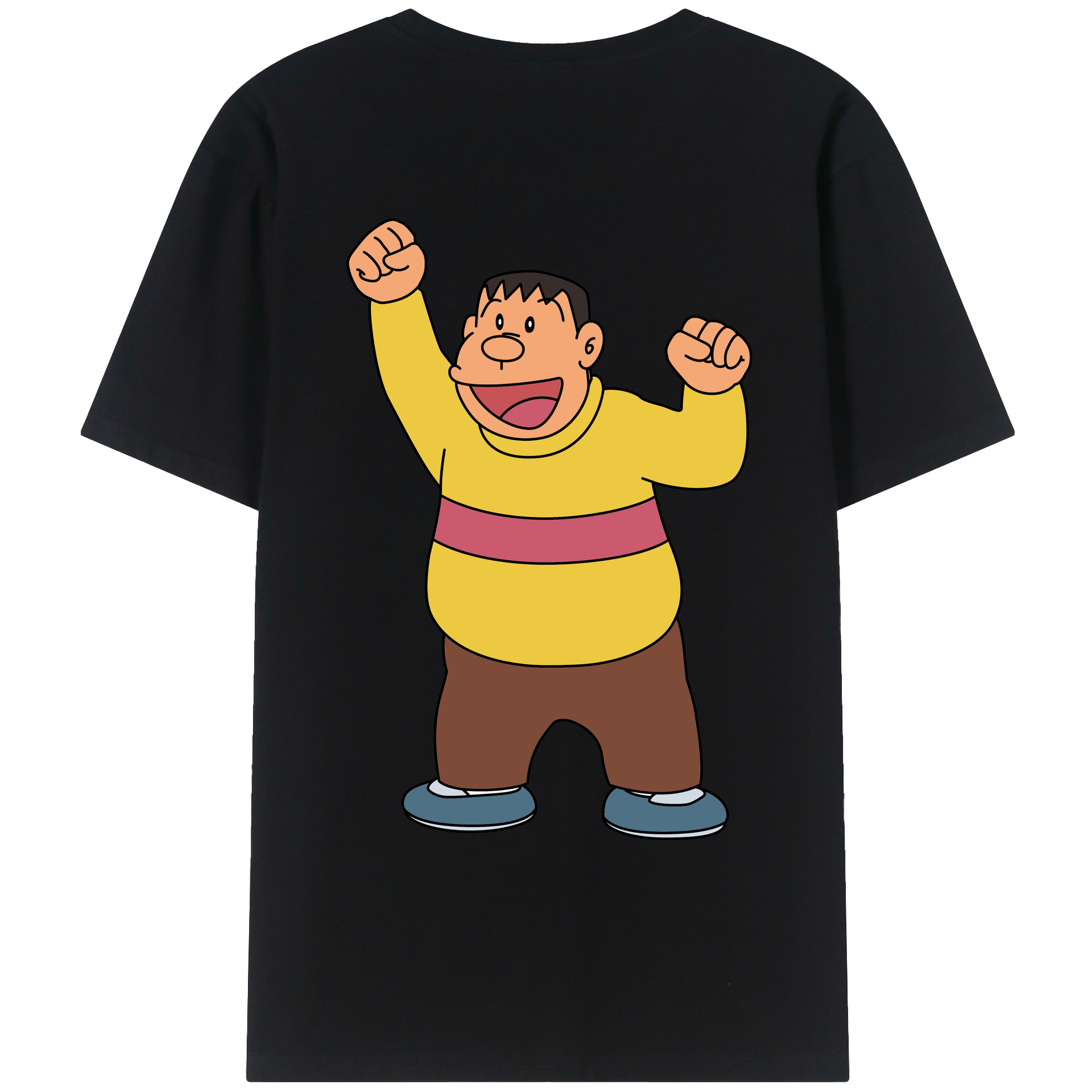 （画像用） ドラえもん 剛田武 Doraemon Gouta Takeshi レディース半袖Tシャツ(バックプリント)