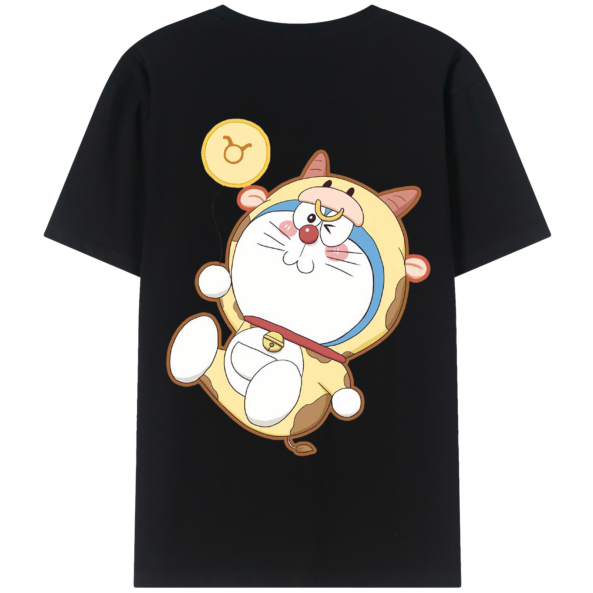 （画像用） ドラえもん Doraemon レディース半袖Tシャツ(バックプリント)