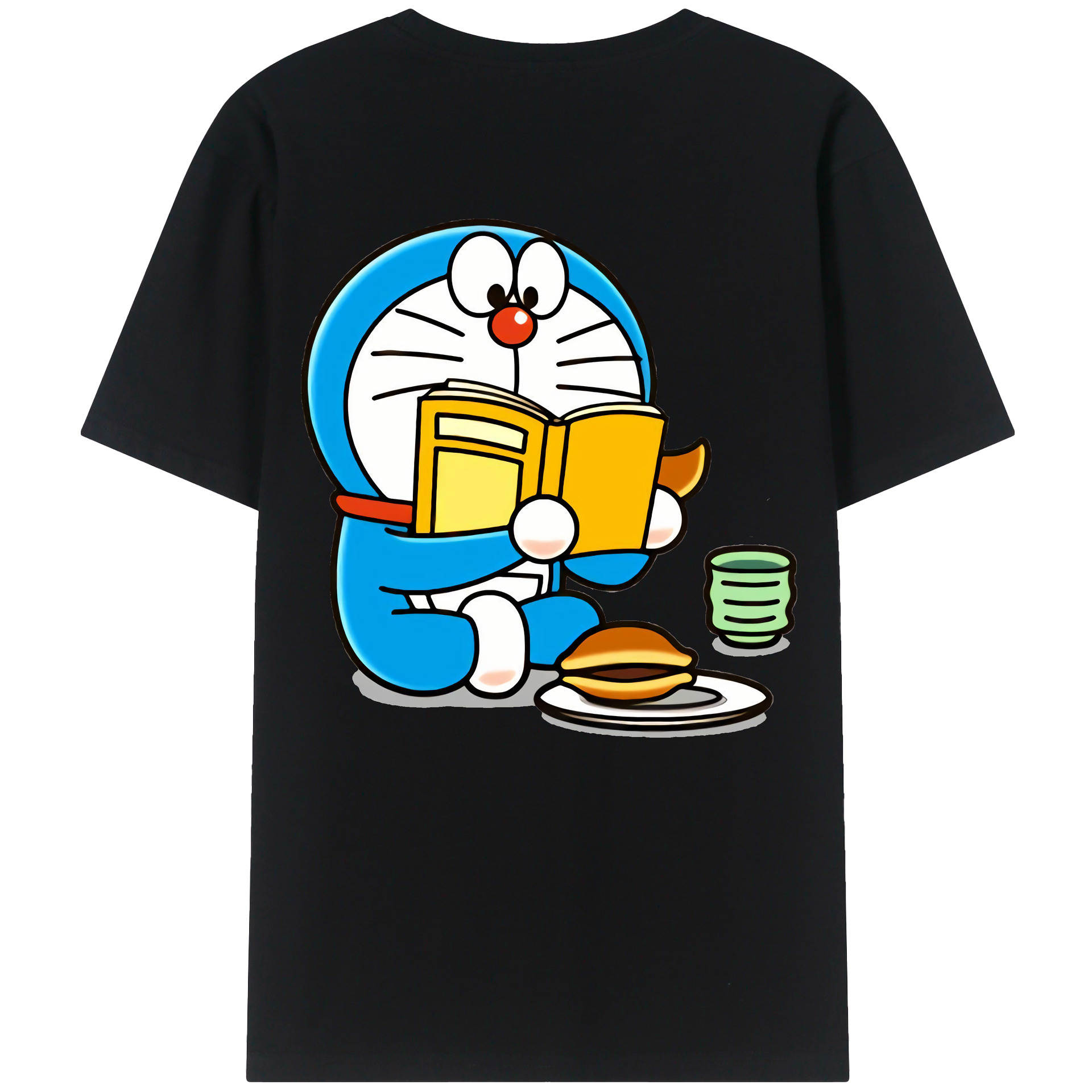 （画像用） ドラえもん Doraemon レディース半袖Tシャツ(バックプリント)
