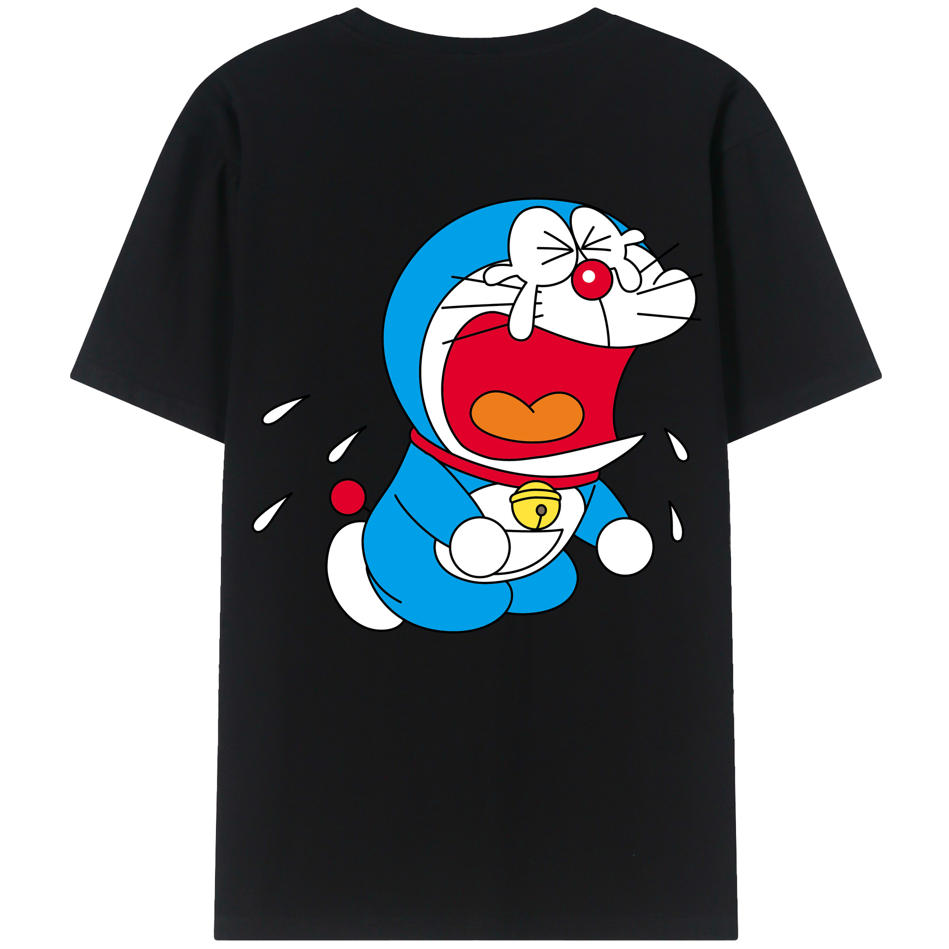 （画像用） ドラえもん Doraemon レディース半袖Tシャツ(バックプリント)