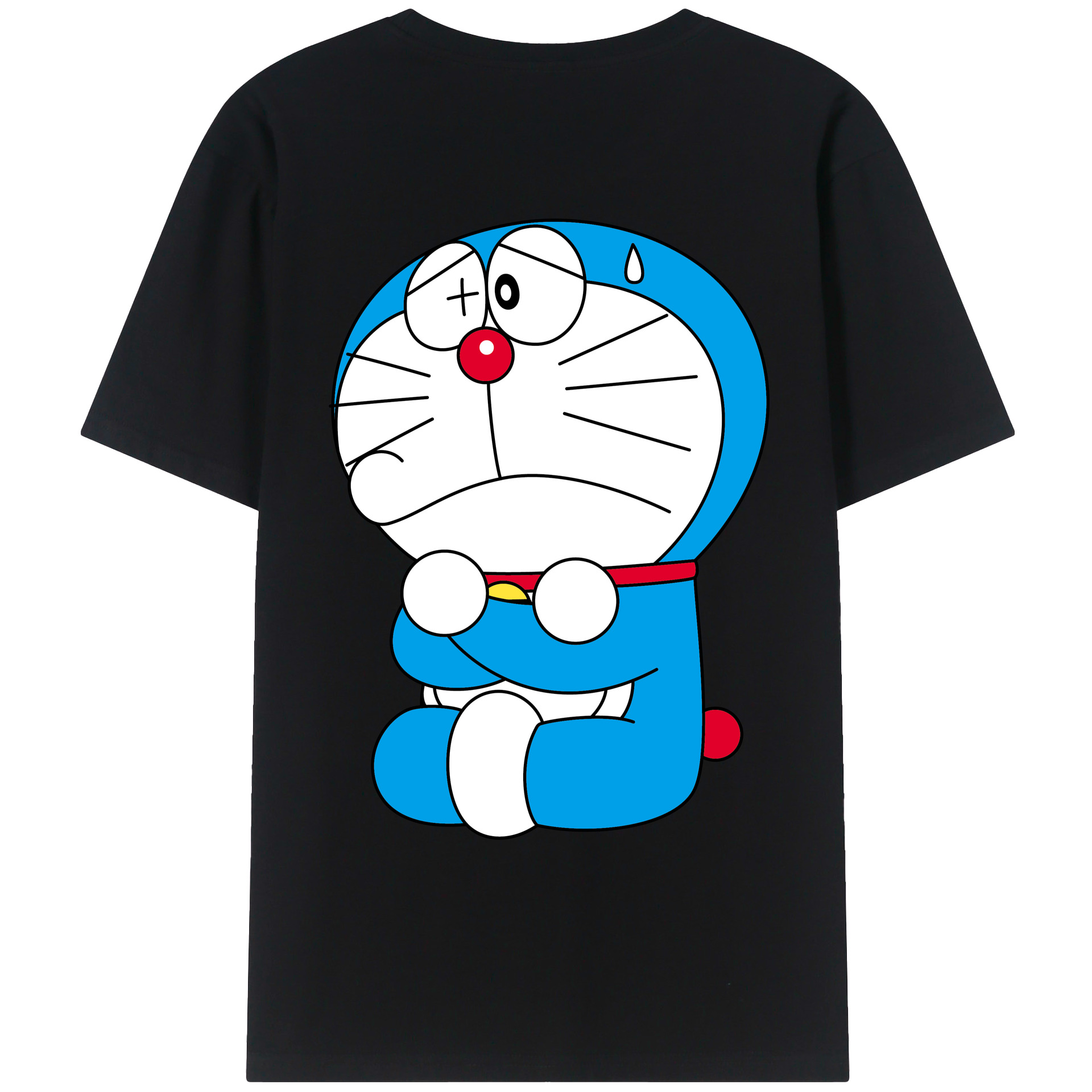 （画像用） ドラえもん Doraemon レディース半袖Tシャツ(バックプリント)