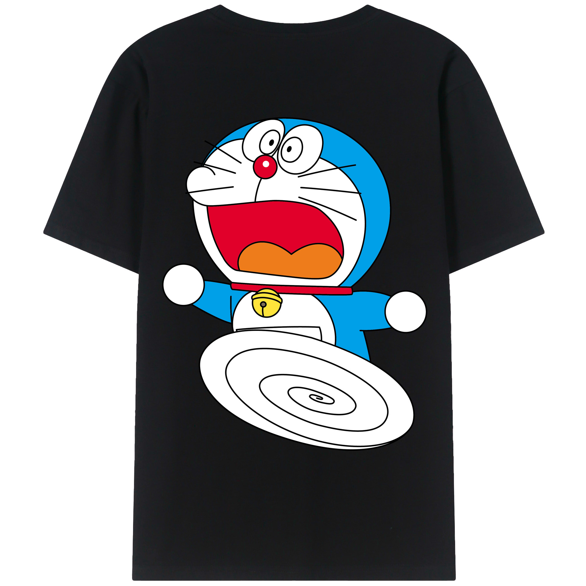 （画像用） ドラえもん Doraemon レディース半袖Tシャツ(バックプリント)