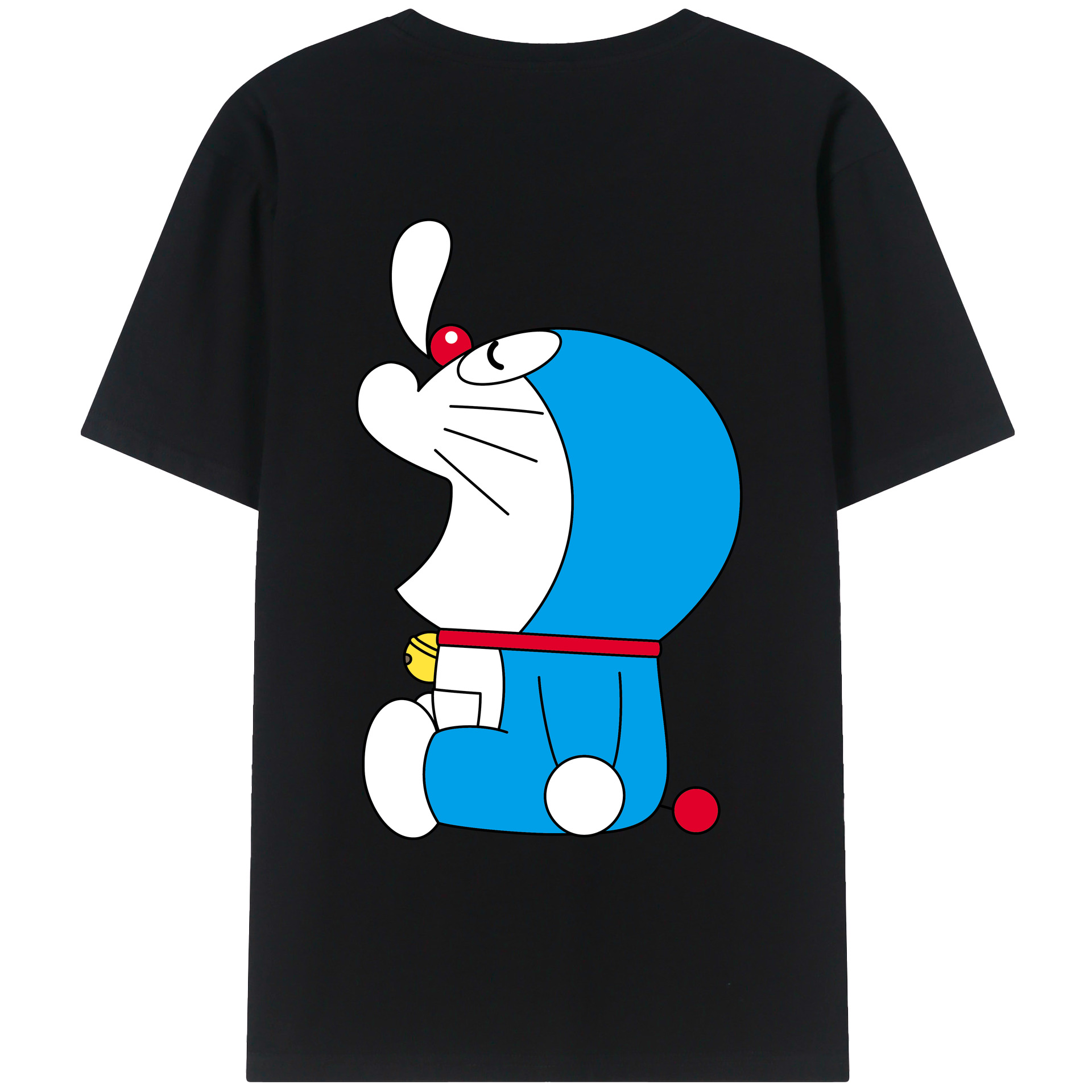 （画像用） ドラえもん Doraemon レディース半袖Tシャツ(バックプリント)