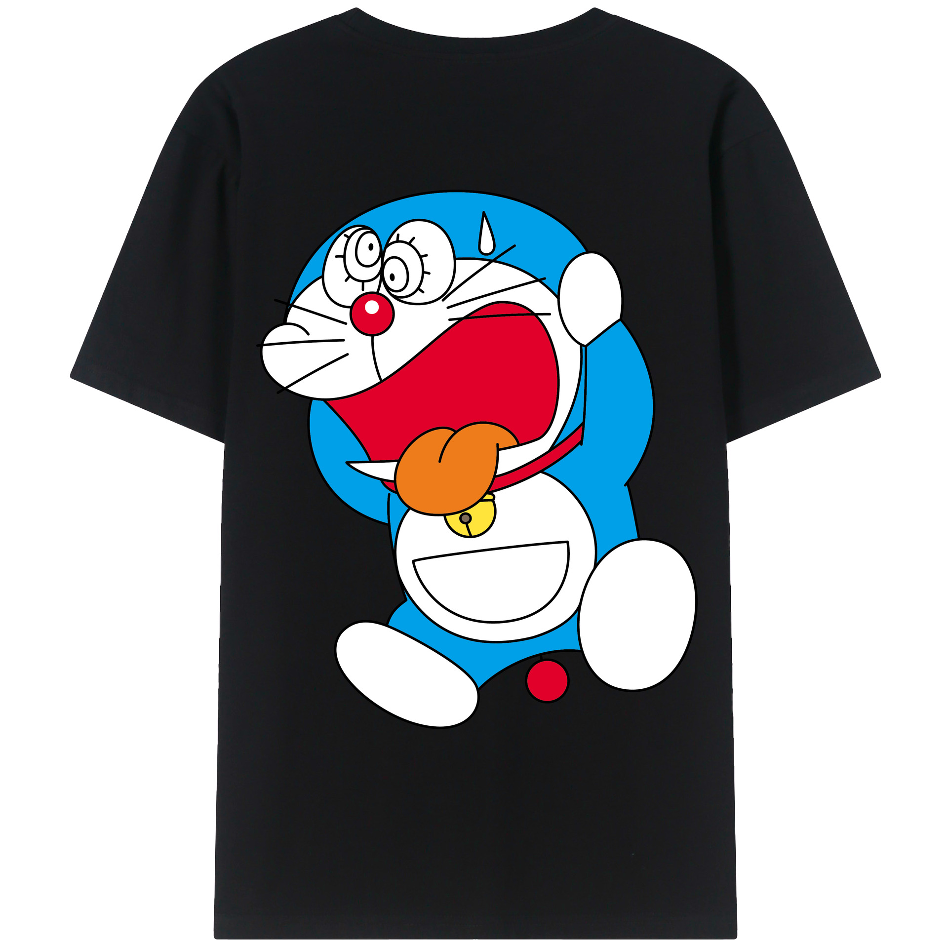 （画像用） ドラえもん Doraemon レディース半袖Tシャツ(バックプリント)