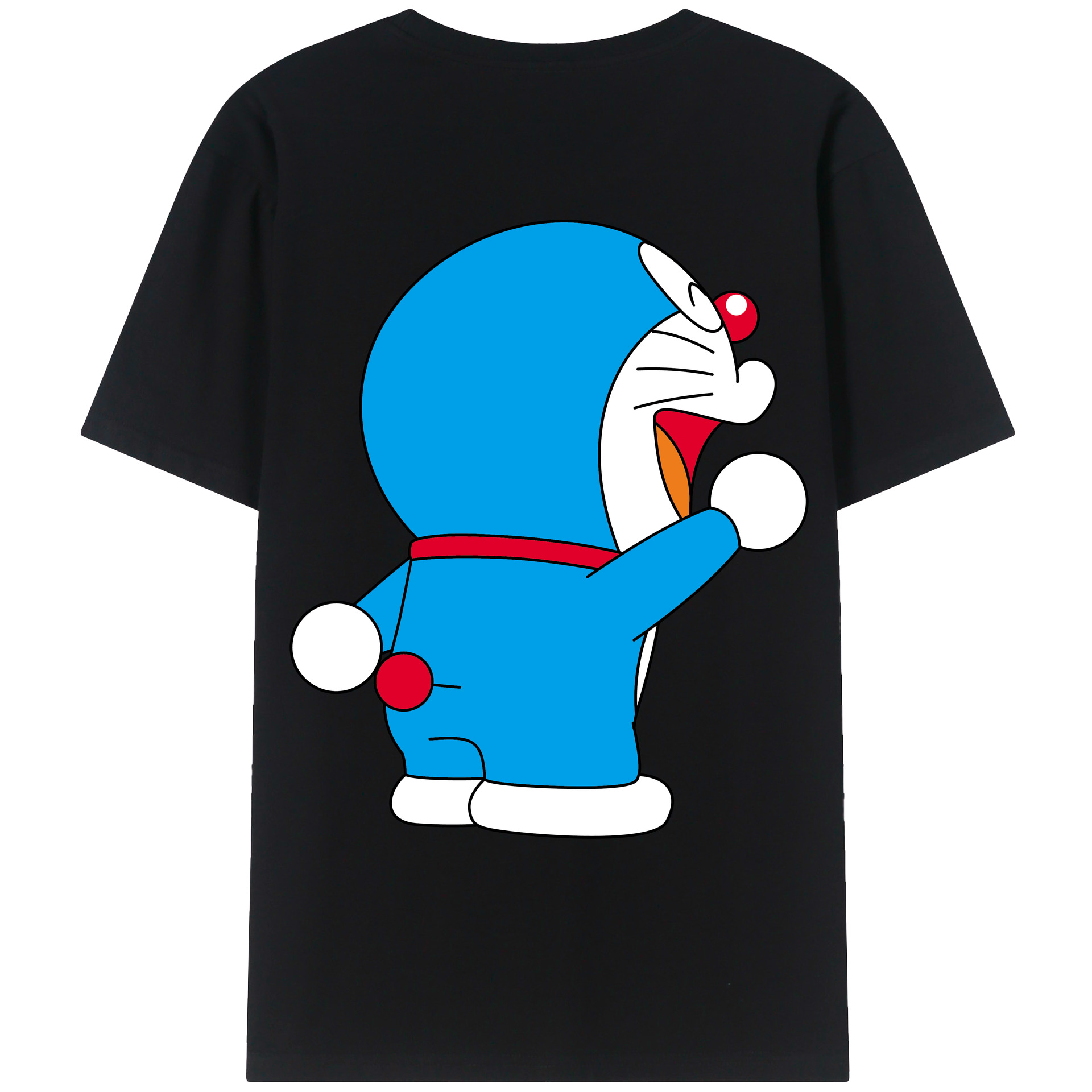 （画像用） ドラえもん Doraemon レディース半袖Tシャツ(バックプリント)