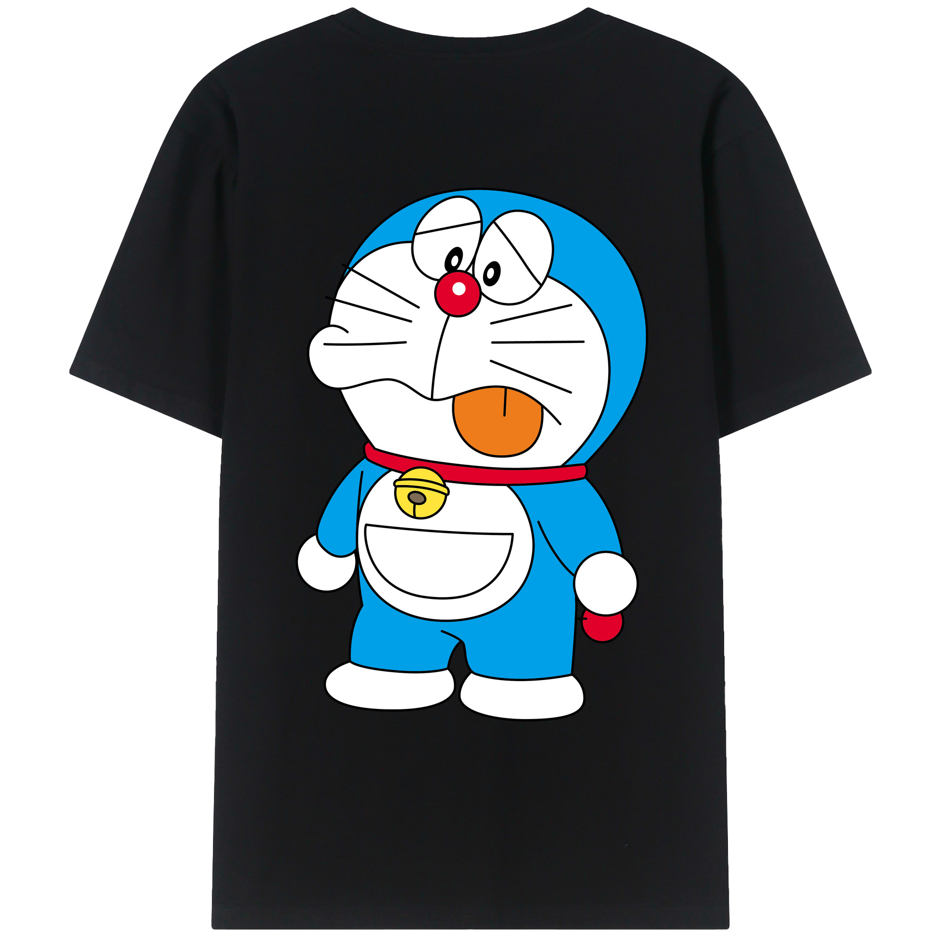 （画像用） ドラえもん Doraemon レディース半袖Tシャツ(バックプリント)