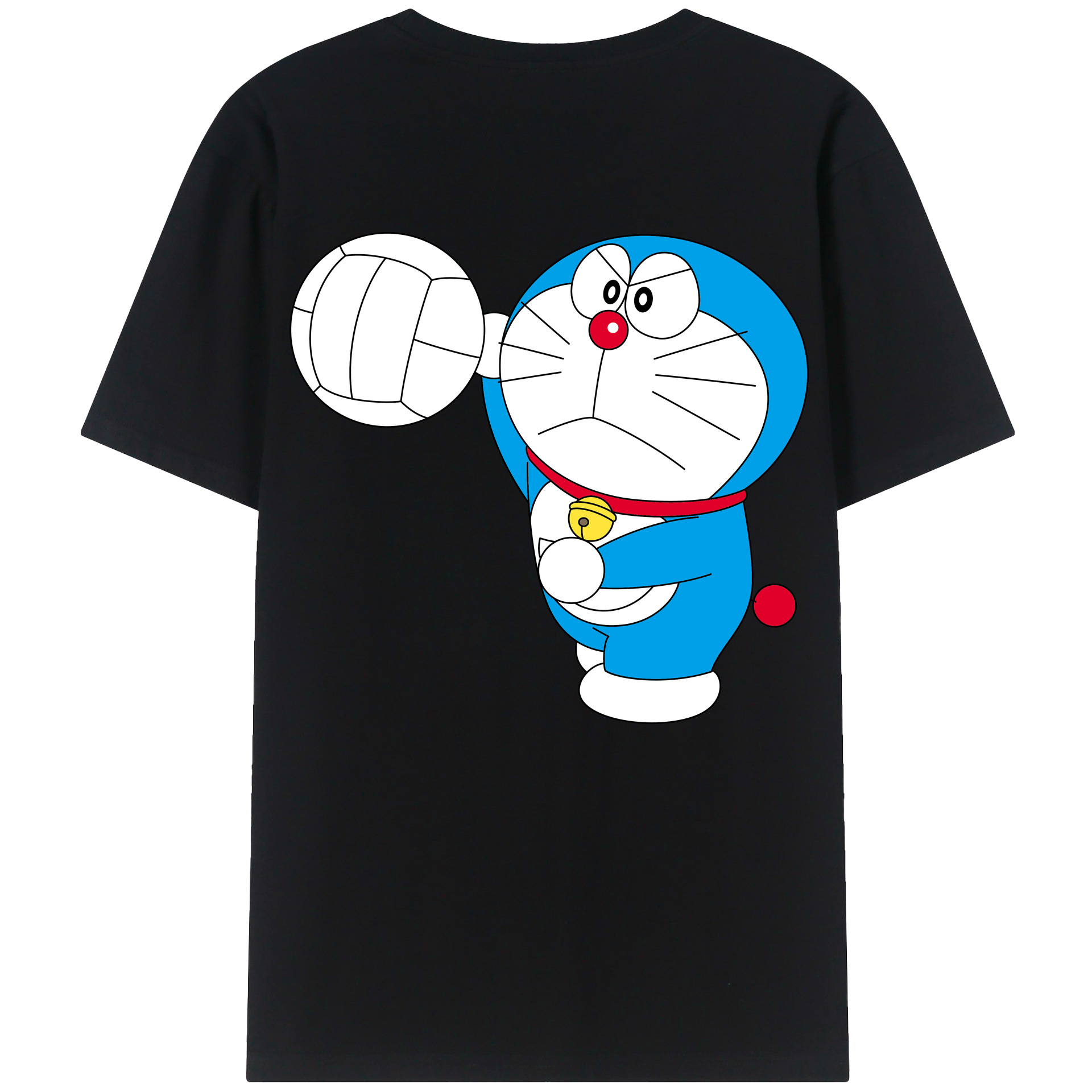 （画像用） ドラえもん Doraemon レディース半袖Tシャツ(バックプリント)