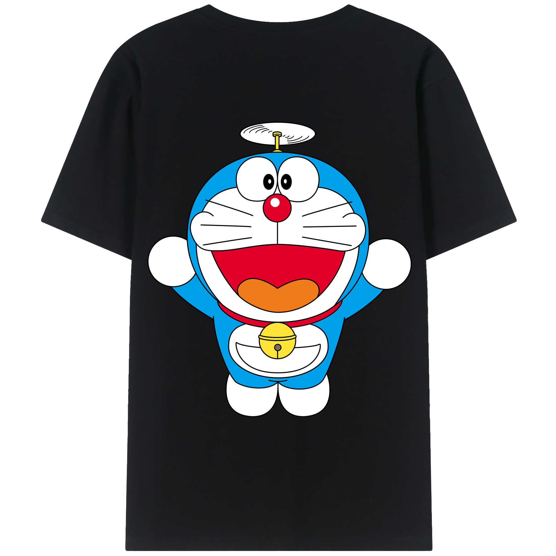 （画像用） ドラえもん Doraemon レディース半袖Tシャツ(バックプリント)