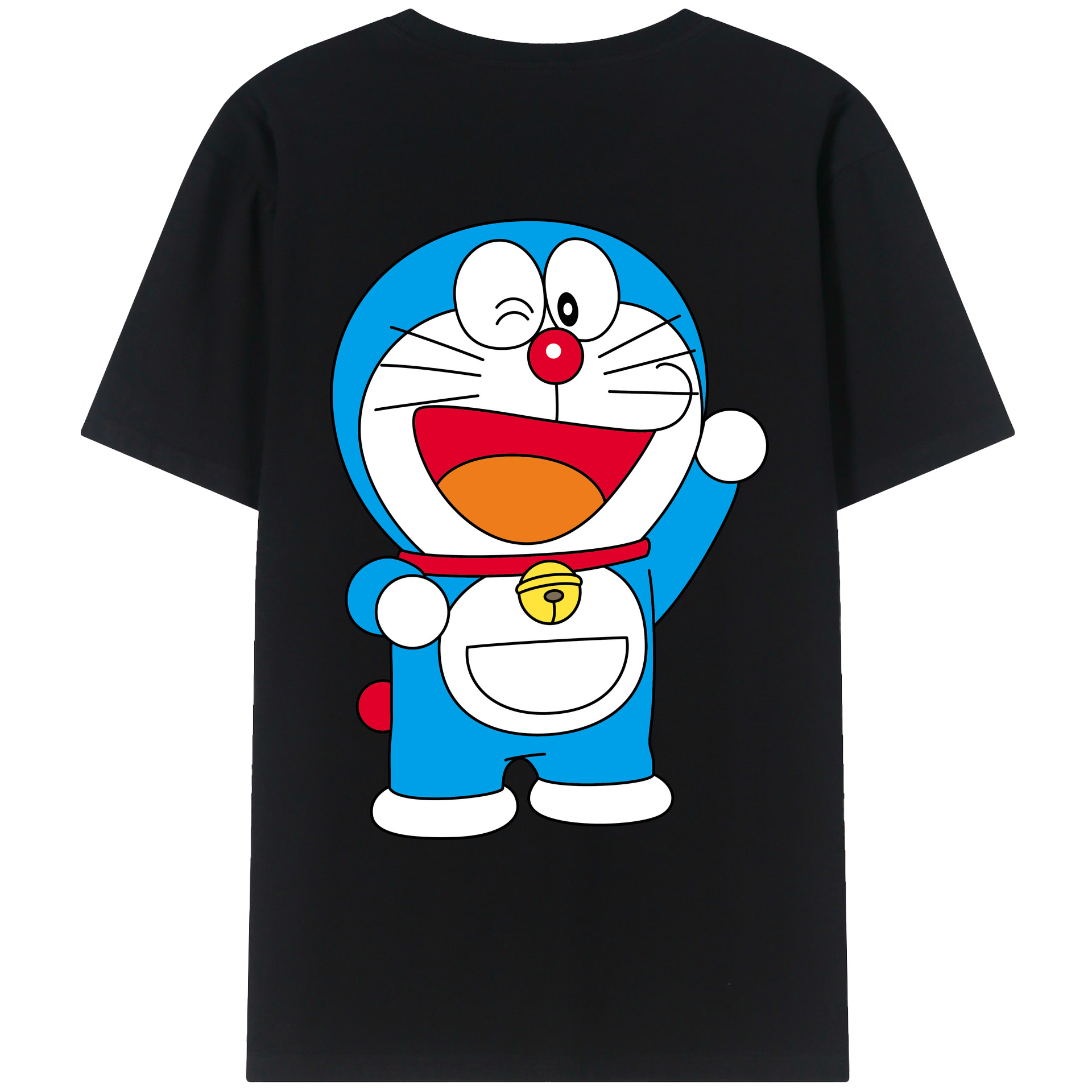 （画像用） ドラえもん Doraemon レディース半袖Tシャツ(バックプリント)