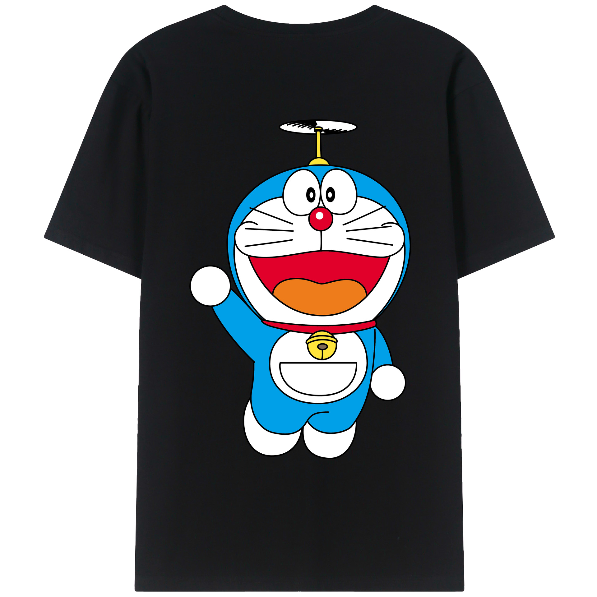 （画像用） ドラえもん Doraemon レディース半袖Tシャツ(バックプリント)