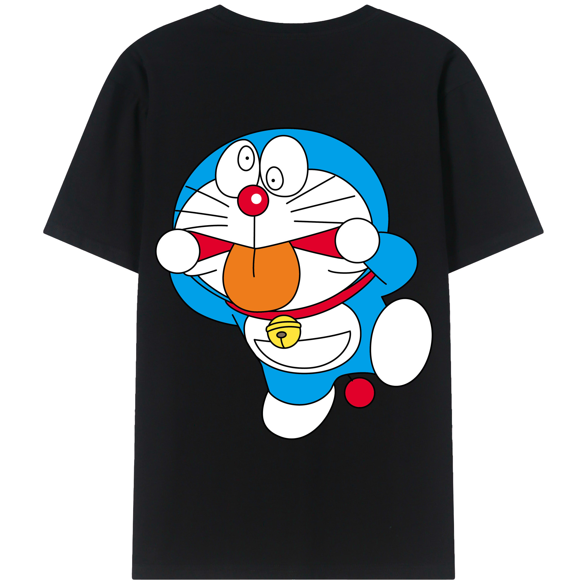 （画像用） ドラえもん Doraemon レディース半袖Tシャツ(バックプリント)