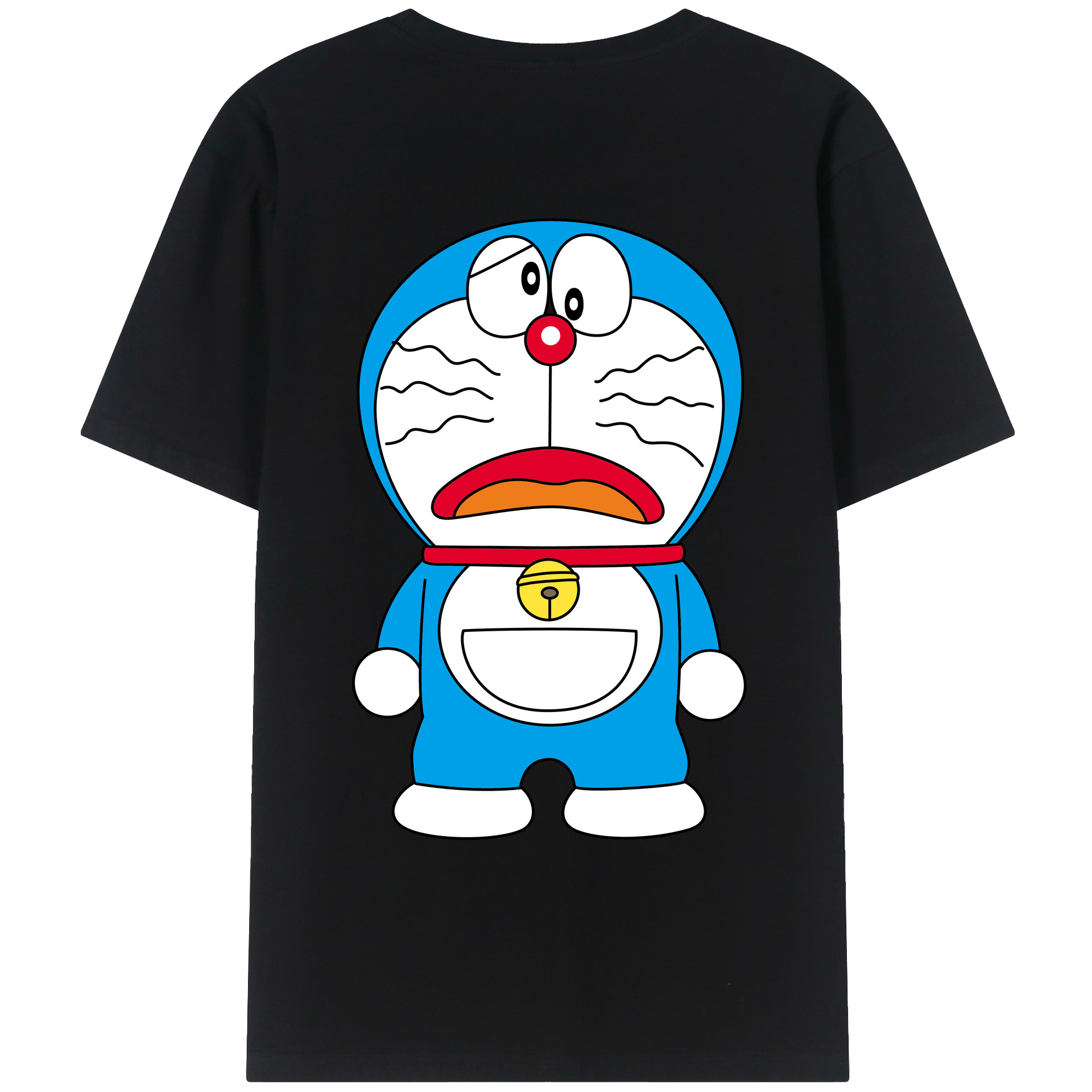 （画像用） ドラえもん Doraemon レディース半袖Tシャツ(バックプリント)