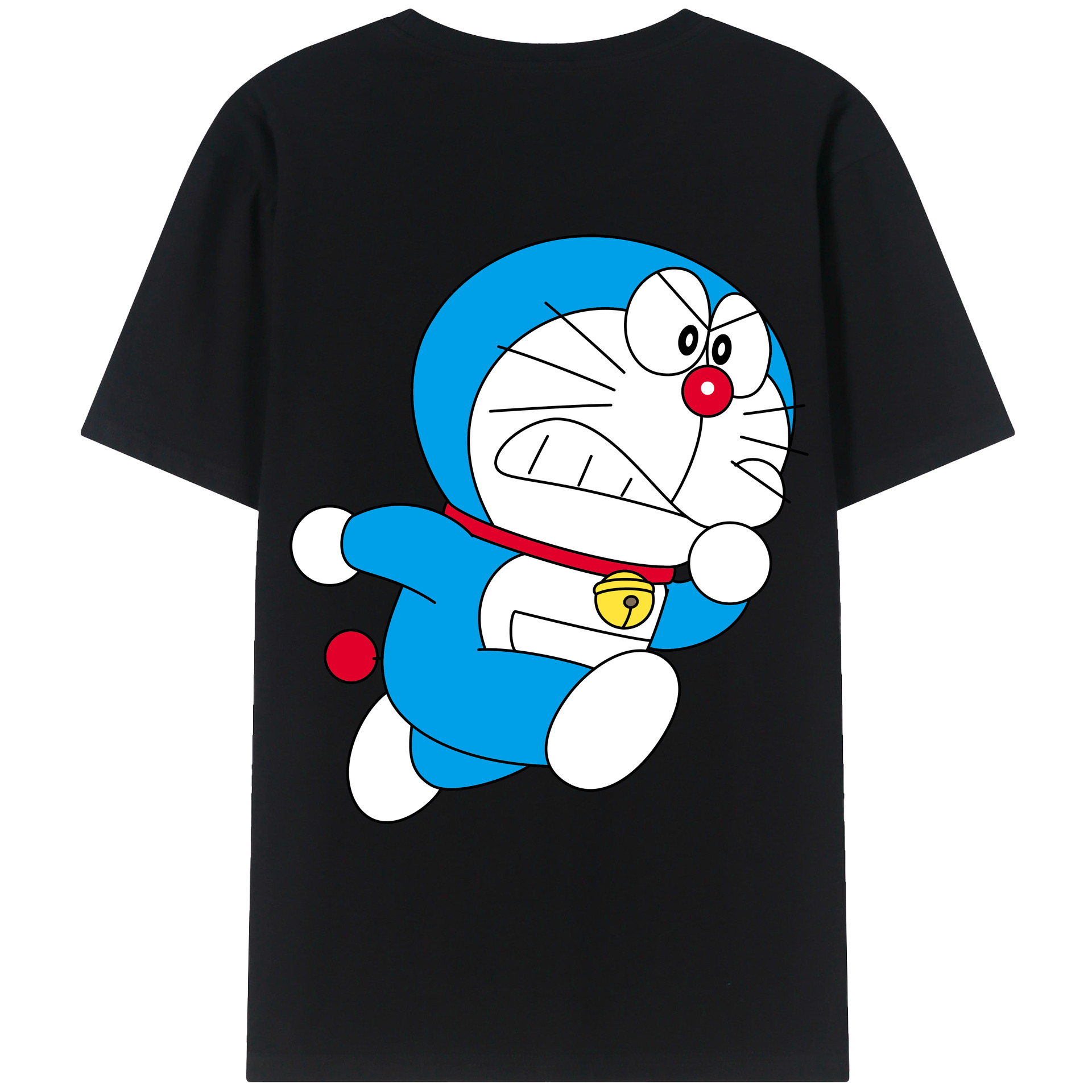（画像用） ドラえもん Doraemon レディース半袖Tシャツ(バックプリント)