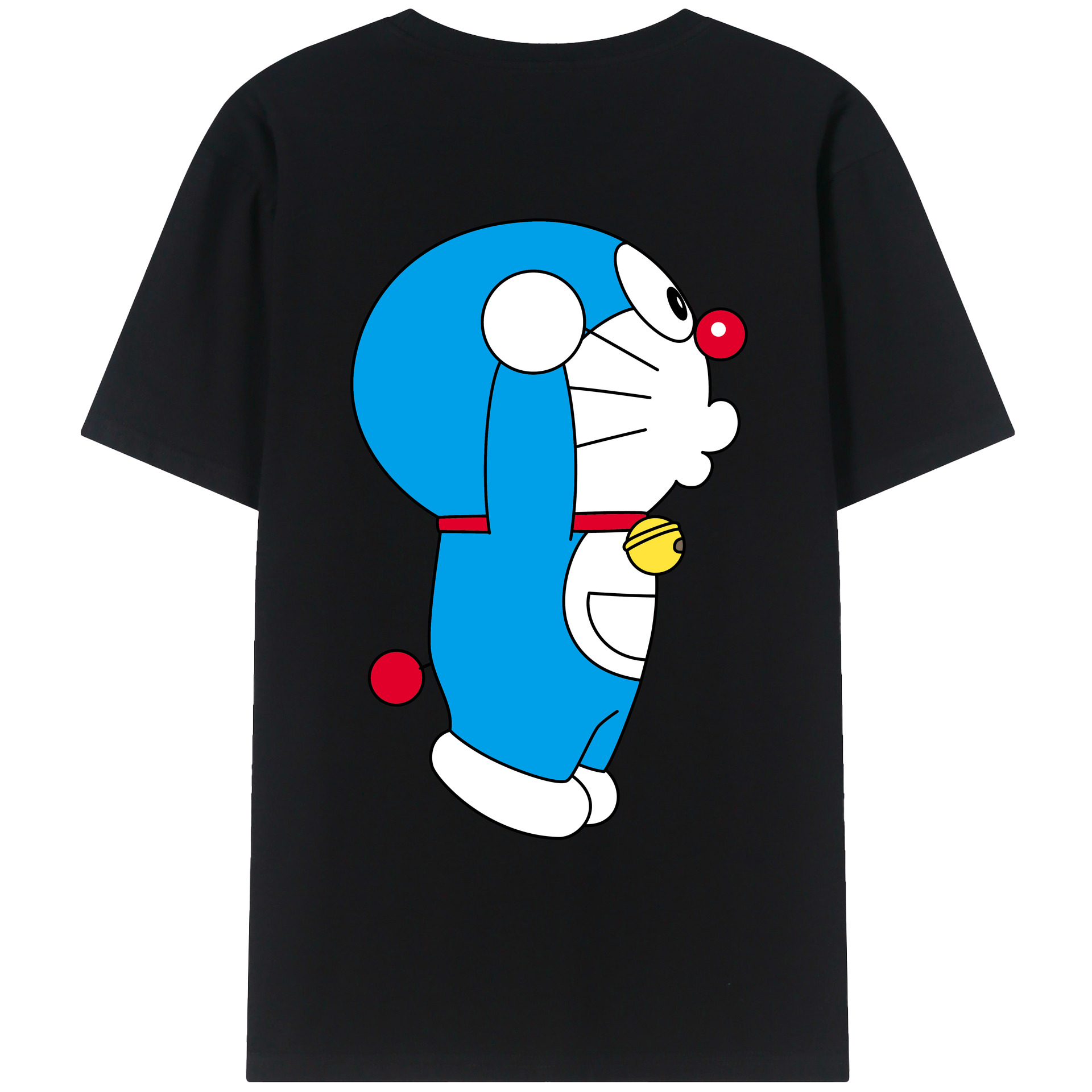 （画像用） ドラえもん Doraemon レディース半袖Tシャツ(バックプリント)