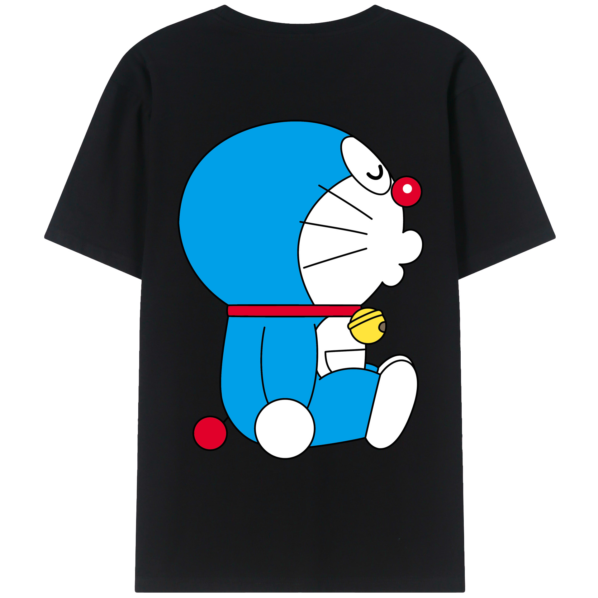 （画像用） ドラえもん Doraemon レディース半袖Tシャツ(バックプリント)