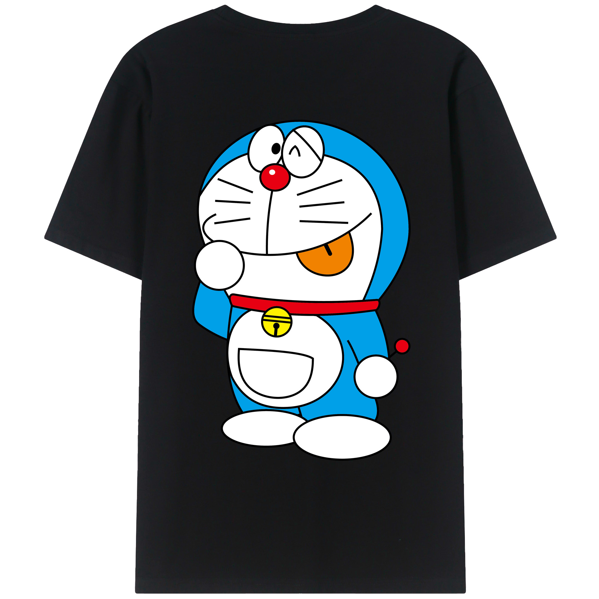 （画像用） ドラえもん Doraemon レディース半袖Tシャツ(バックプリント)