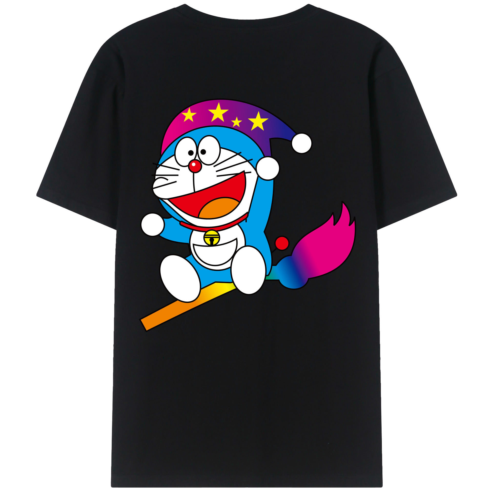 （画像用） ドラえもん Doraemon レディース半袖Tシャツ(バックプリント)