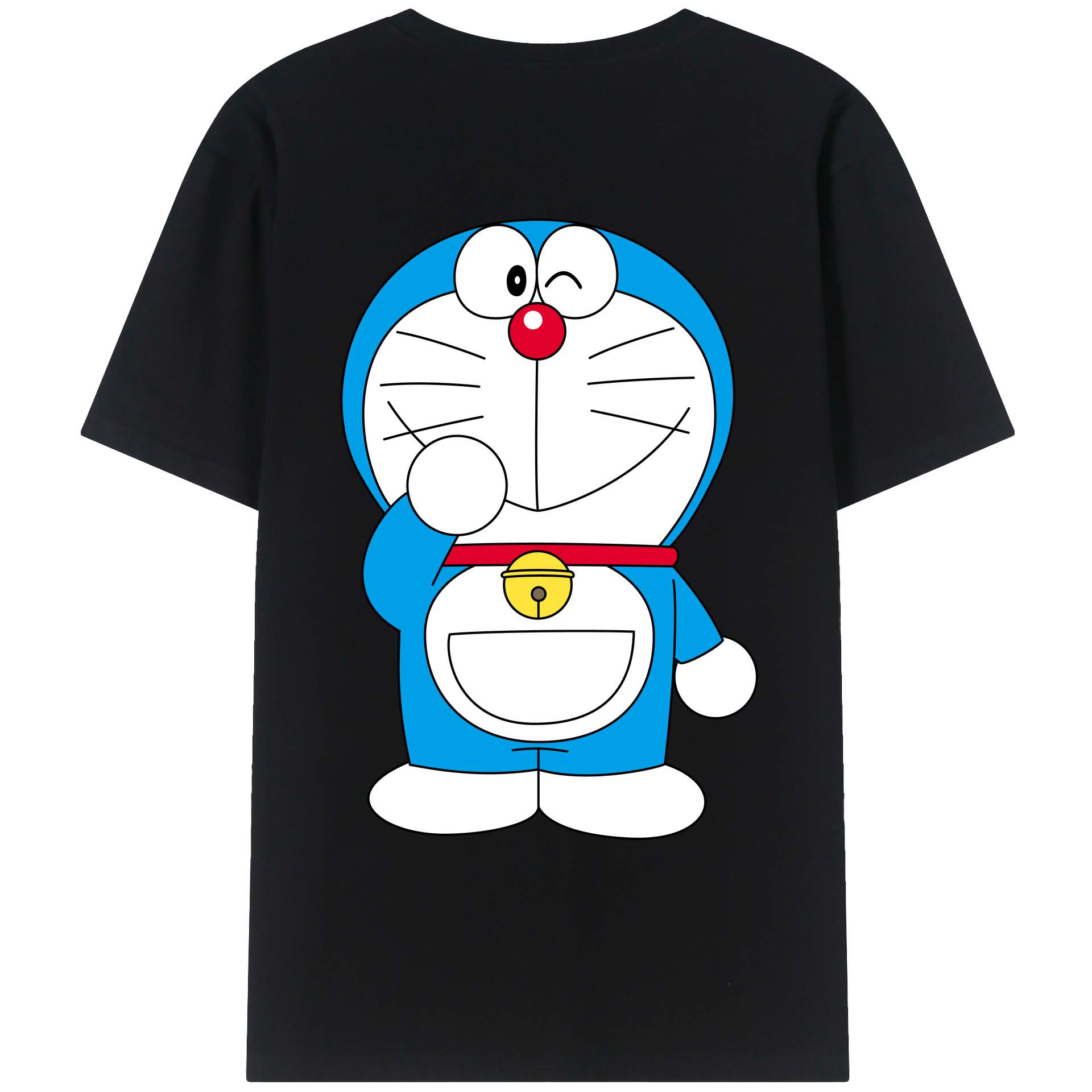 （画像用） ドラえもん Doraemon レディース半袖Tシャツ(バックプリント)