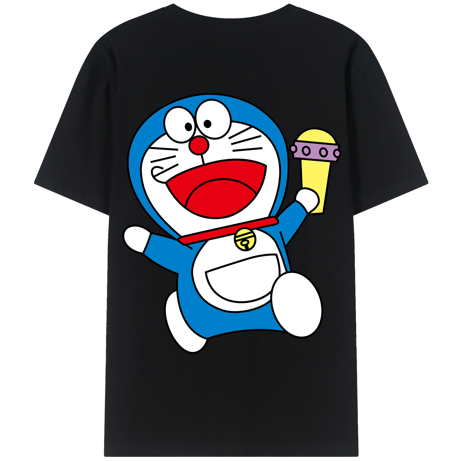 （画像用） ドラえもん Doraemon レディース半袖Tシャツ(バックプリント)