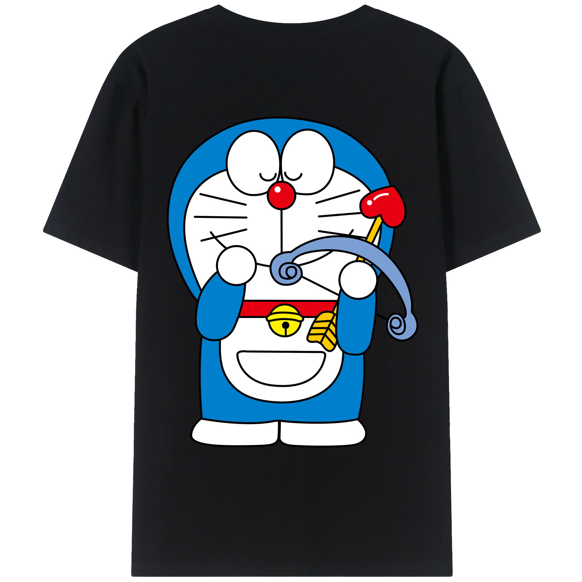 （画像用） ドラえもん Doraemon レディース半袖Tシャツ(バックプリント)