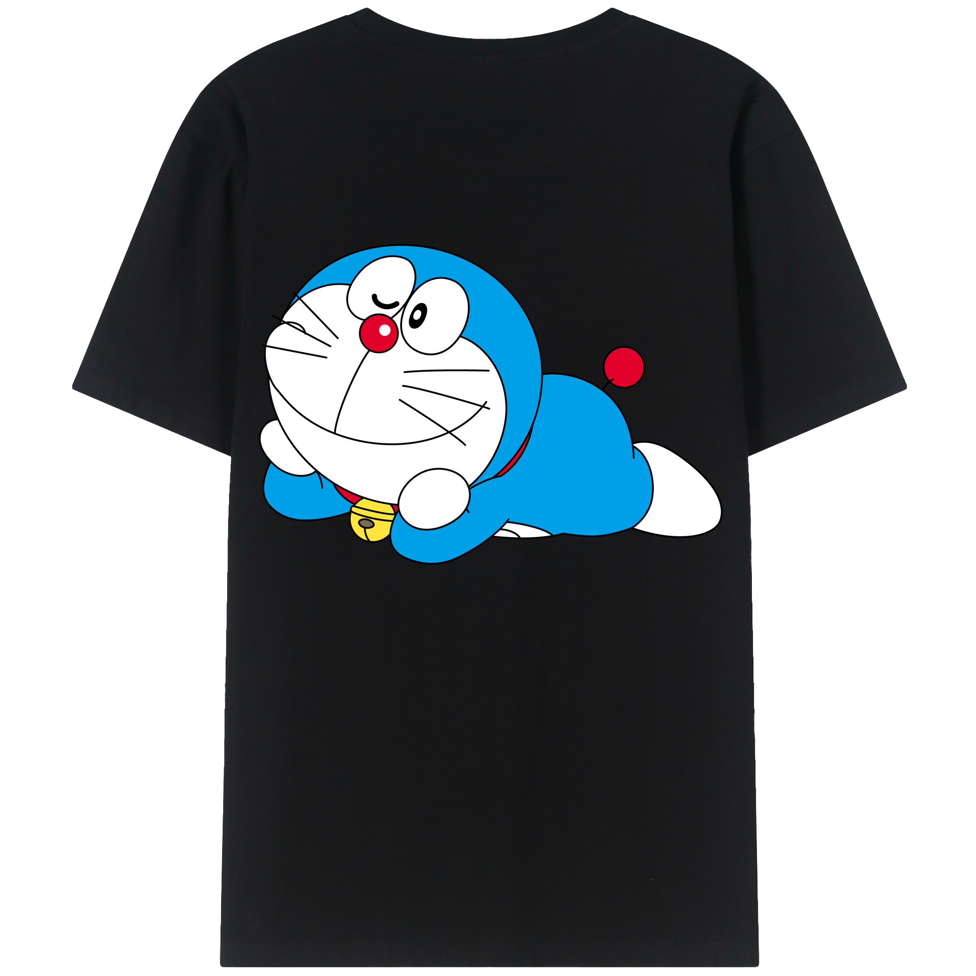（画像用） ドラえもん Doraemon レディース半袖Tシャツ(バックプリント)